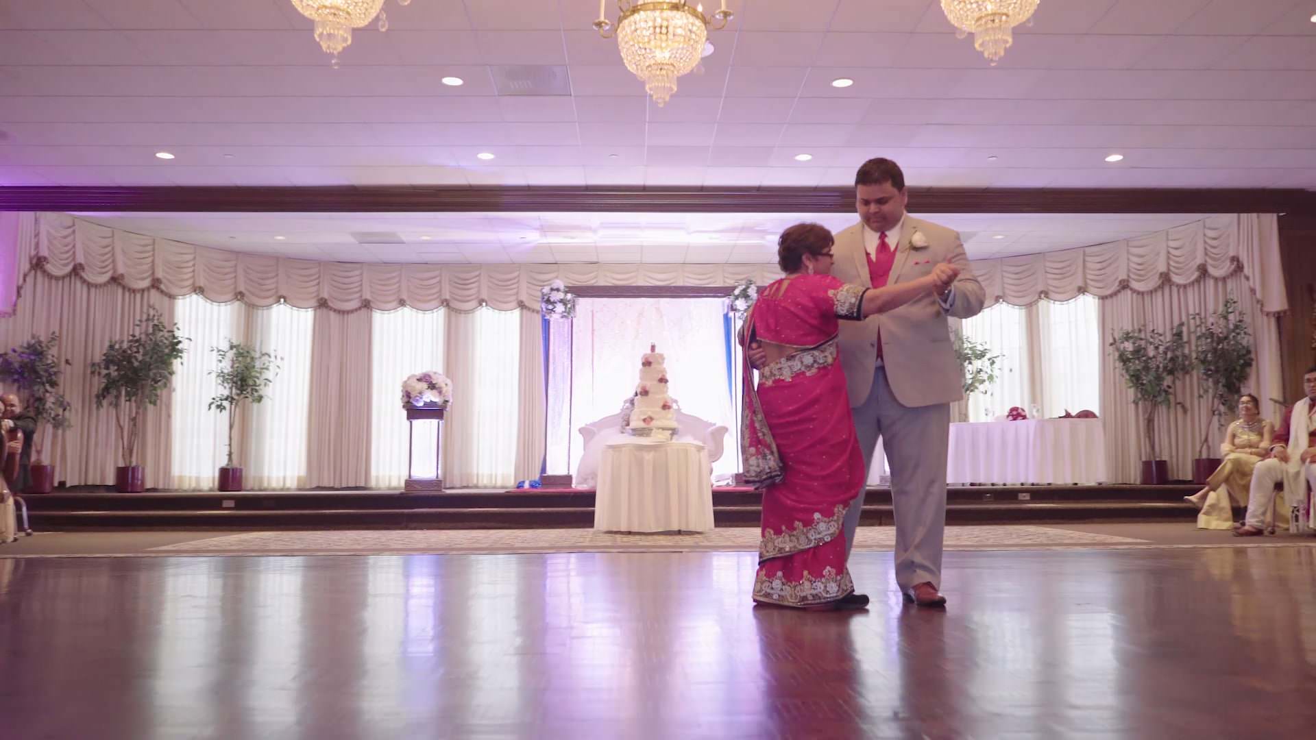 Birchwood Manor Whippany Wedding | Sandhya & Ishmael | Mother Son Dance