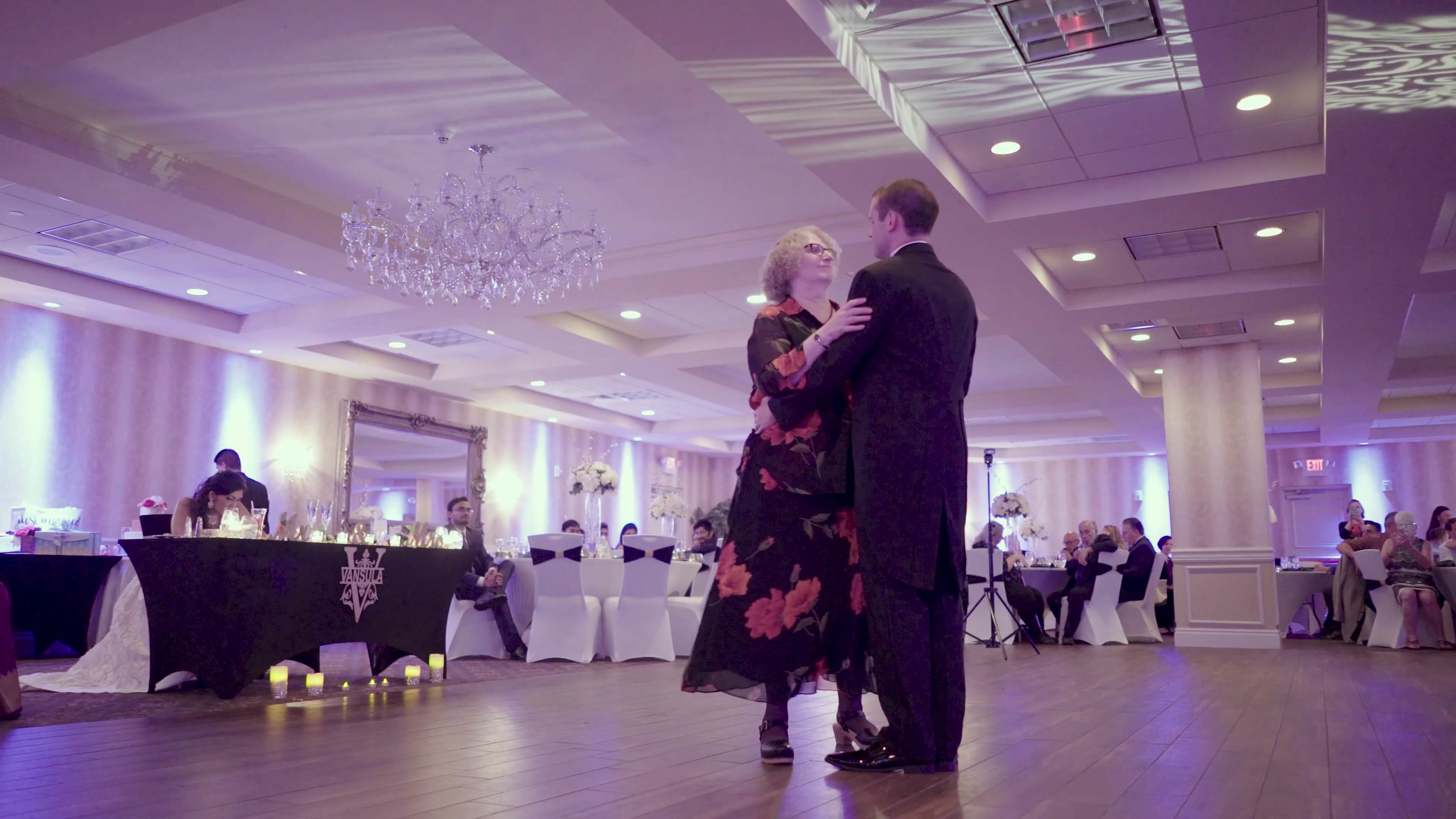 DoubleTree Hilton Eatontown Wedding | Ananya & Bryan | Mother Son Dance