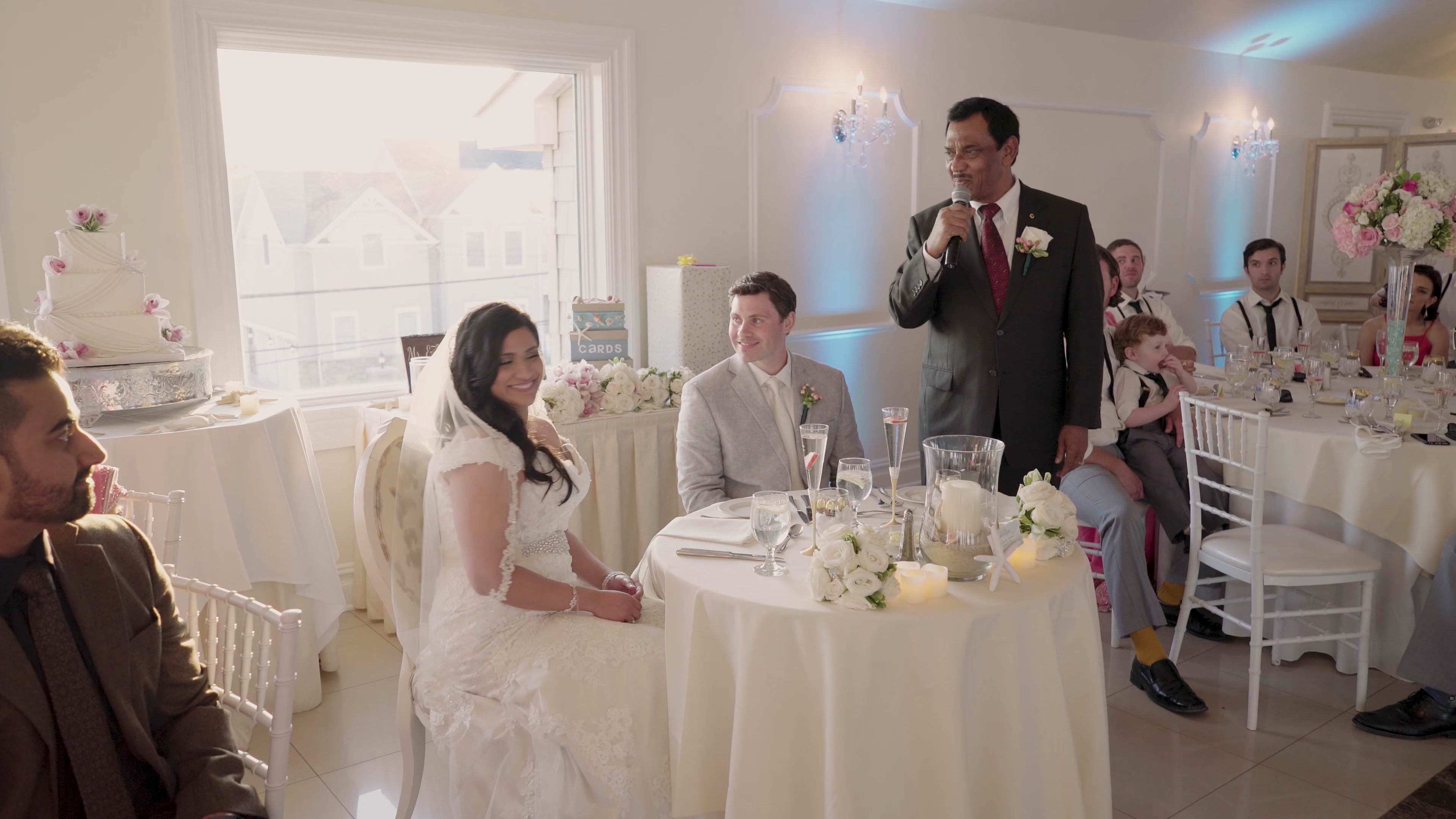 Windows on the Water Sea Bright Wedding | Teena & Andrew | Teena Father