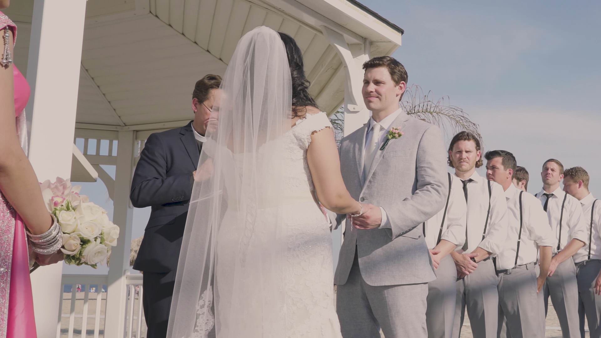 Windows on the Water Sea Bright Wedding | Teena & Andrew | Ceremony