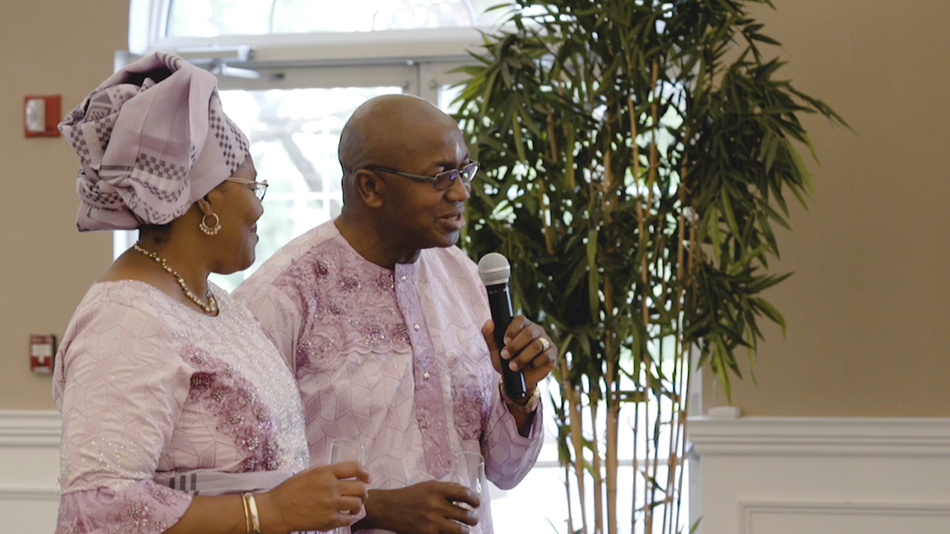 Crowne Plaza Cherry Hill Wedding | Ajala & Guy | Ajala Parents