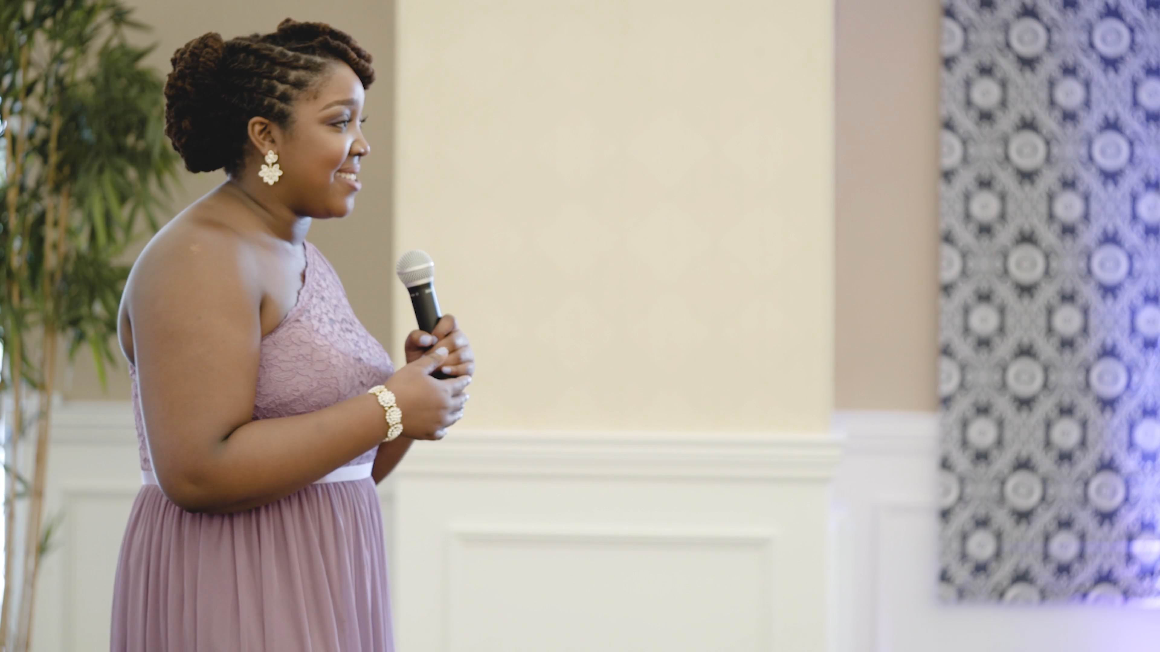 Crowne Plaza Cherry Hill Wedding | Ajala & Guy | Maid of Honor