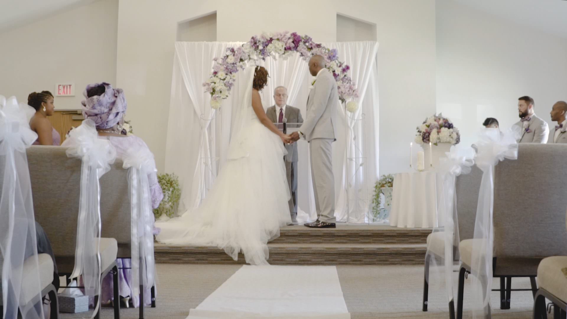 Crowne Plaza Cherry Hill Wedding | Ajala & Guy | Ceremony