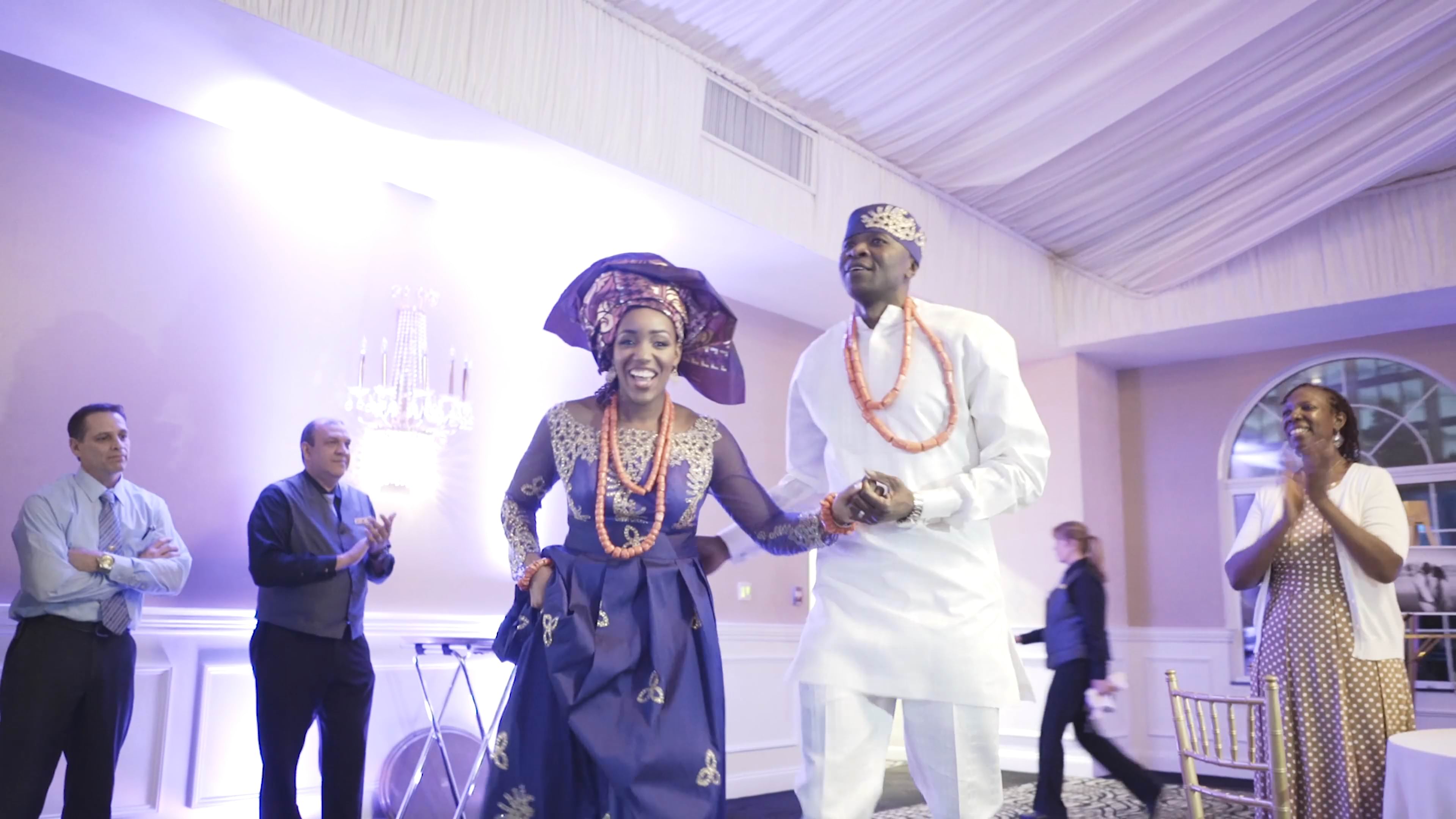 Crowne Plaza Cherry Hill Wedding | Ajala & Guy | Money Dance