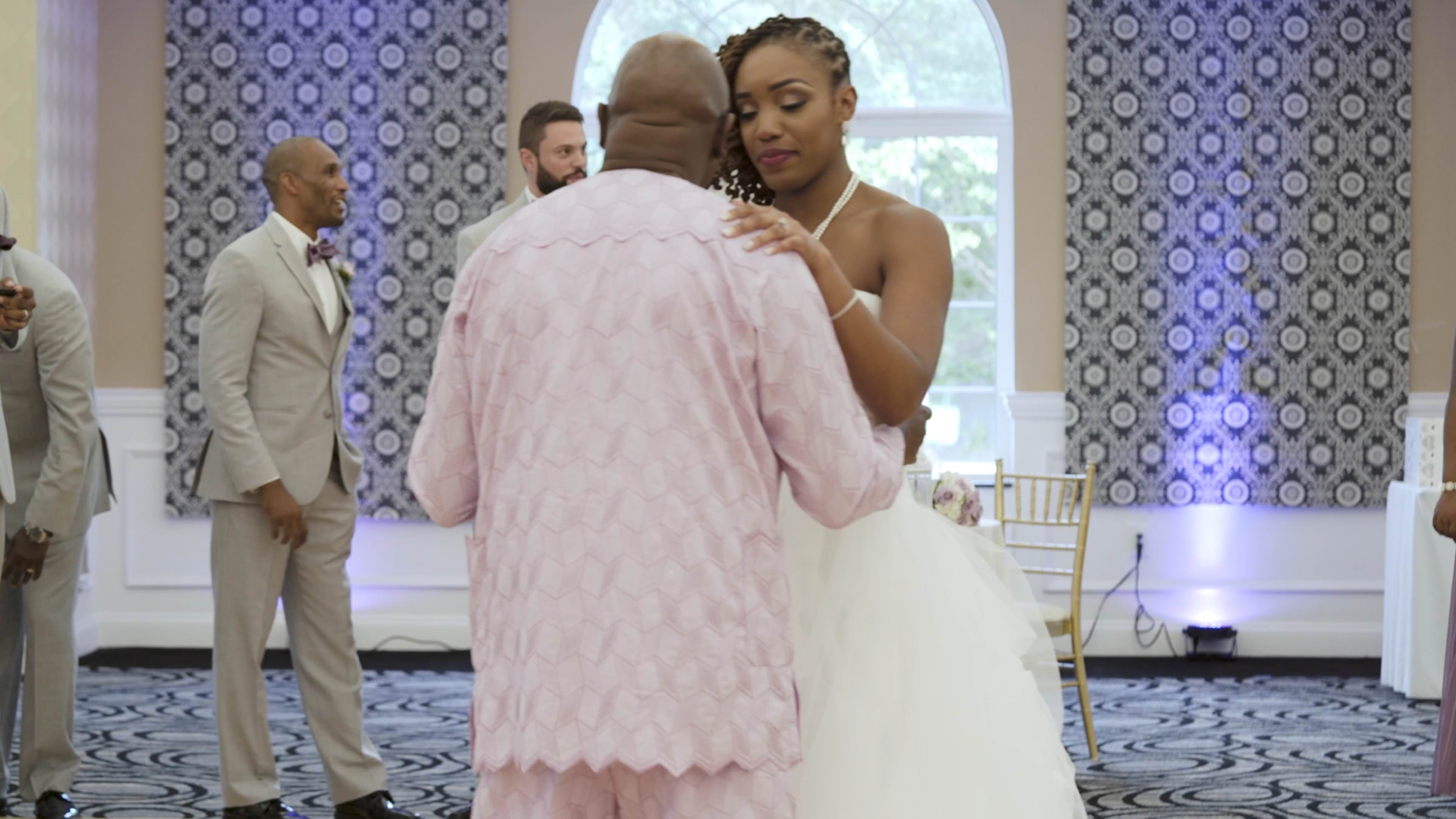 Crowne Plaza Cherry Hill Wedding | Ajala & Guy | Father Daughter Dance