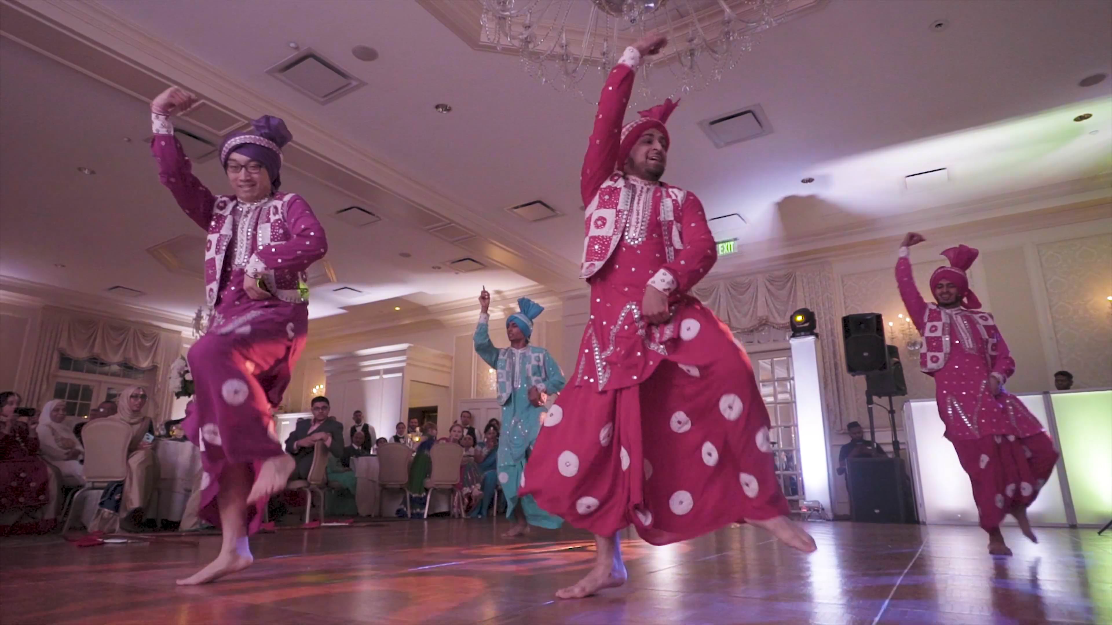Meadow Wood Manor Randolph Wedding | Karen & Salman | Bhangra Dance Routine