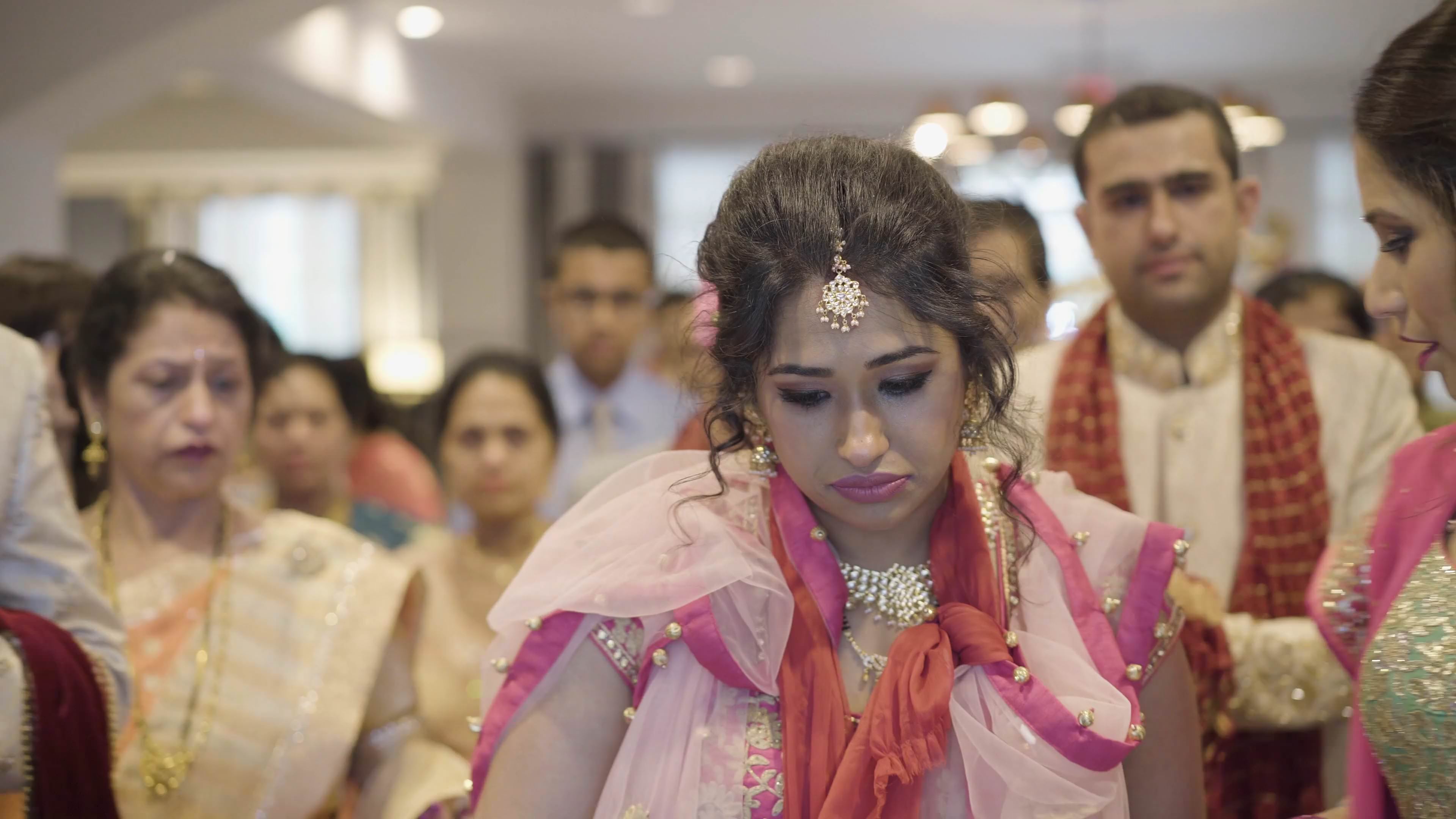 Hilton Pearl River Wedding | Neha & Ankur | Vidaai