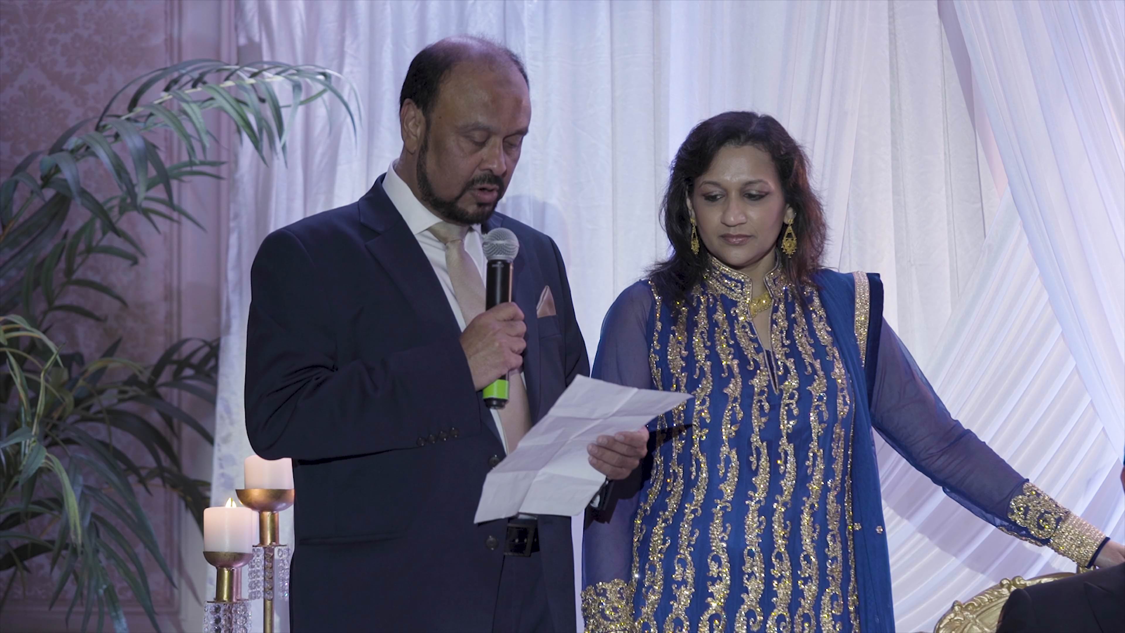 Meadow Wood Manor Randolph Wedding | Karen & Salman | Groom Parent