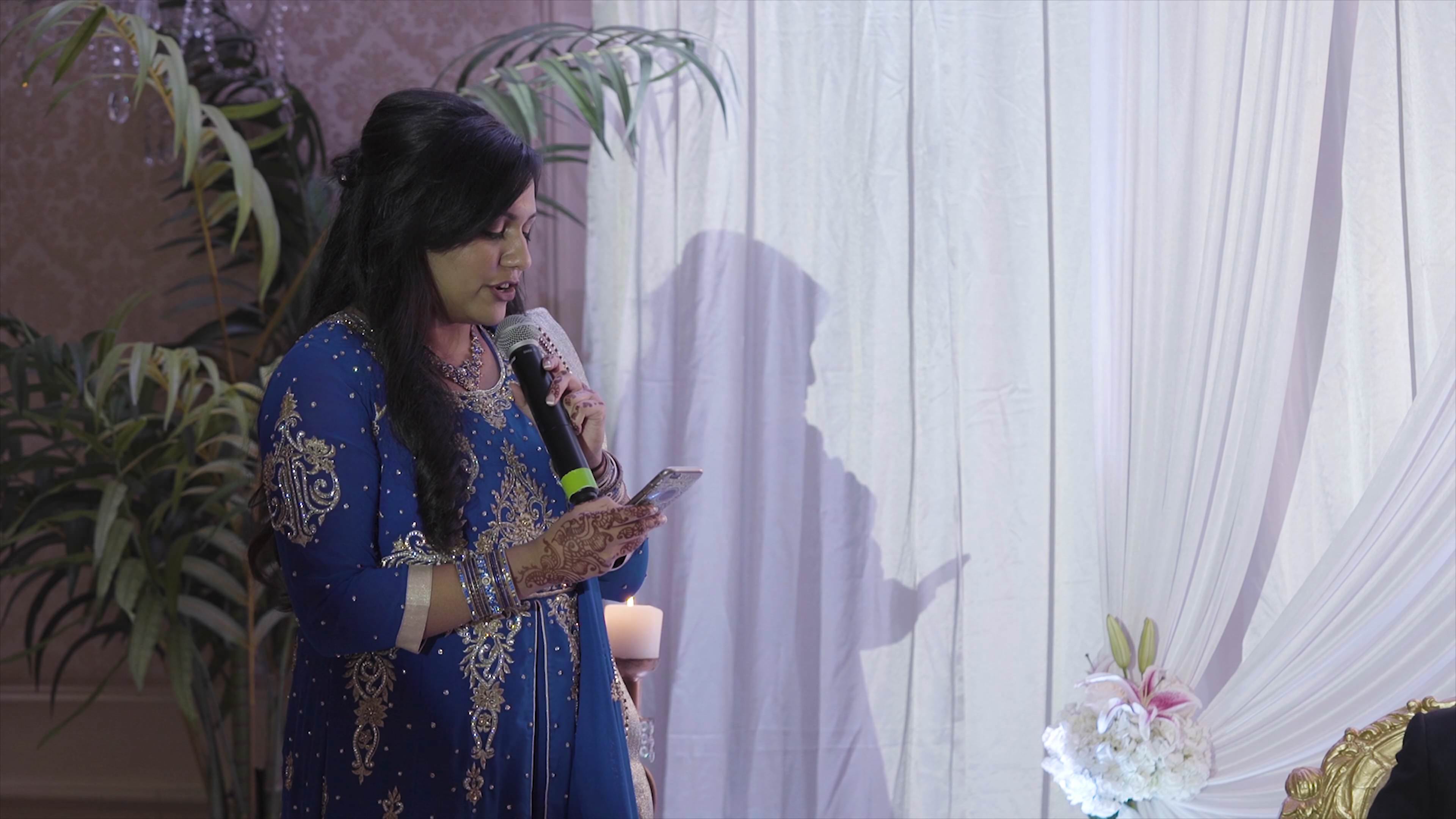 Meadow Wood Manor Randolph Wedding | Karen & Salman | Groom Sister