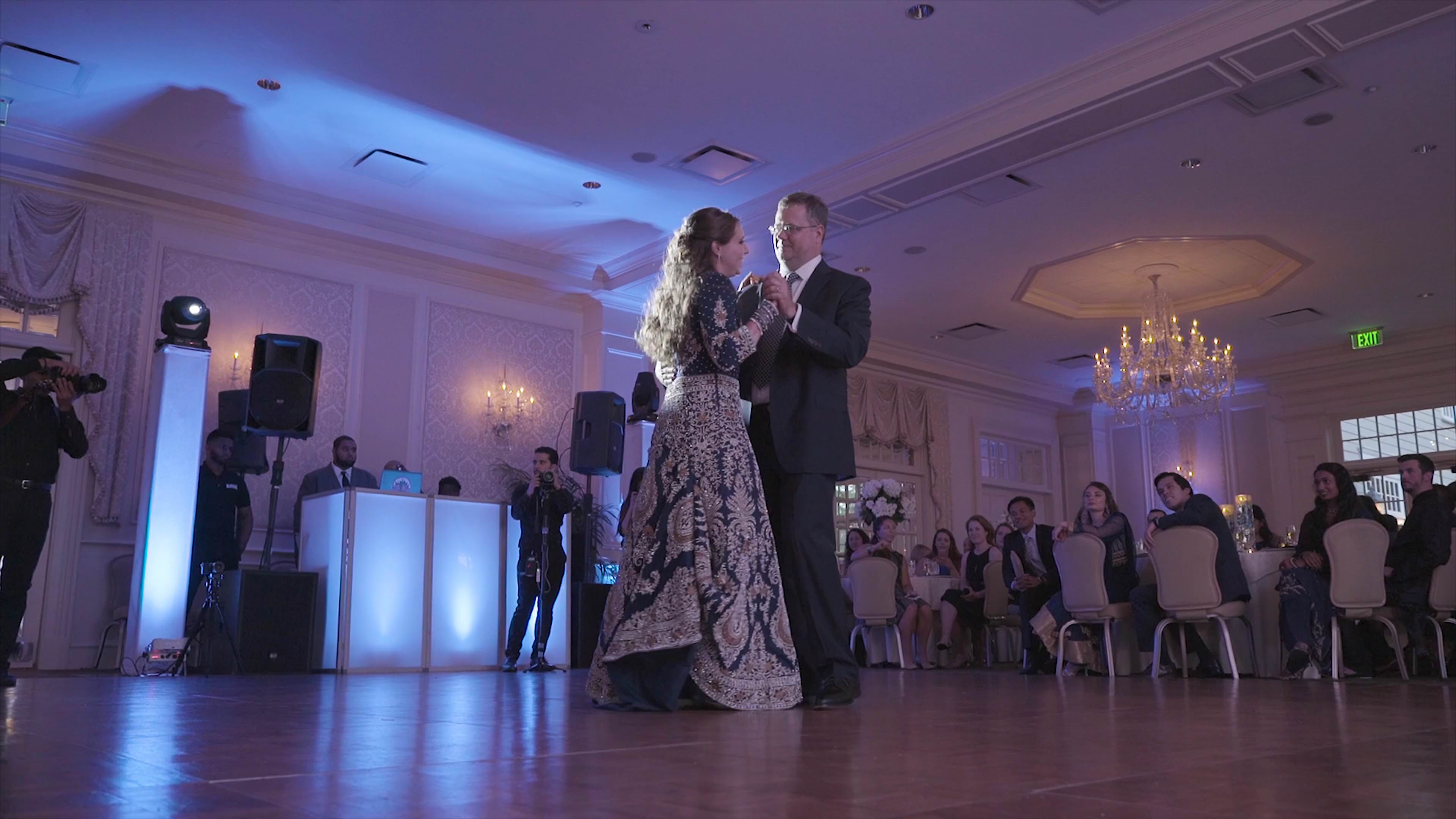 Meadow Wood Manor Randolph Wedding | Karen & Salman | Father Daughter Dance
