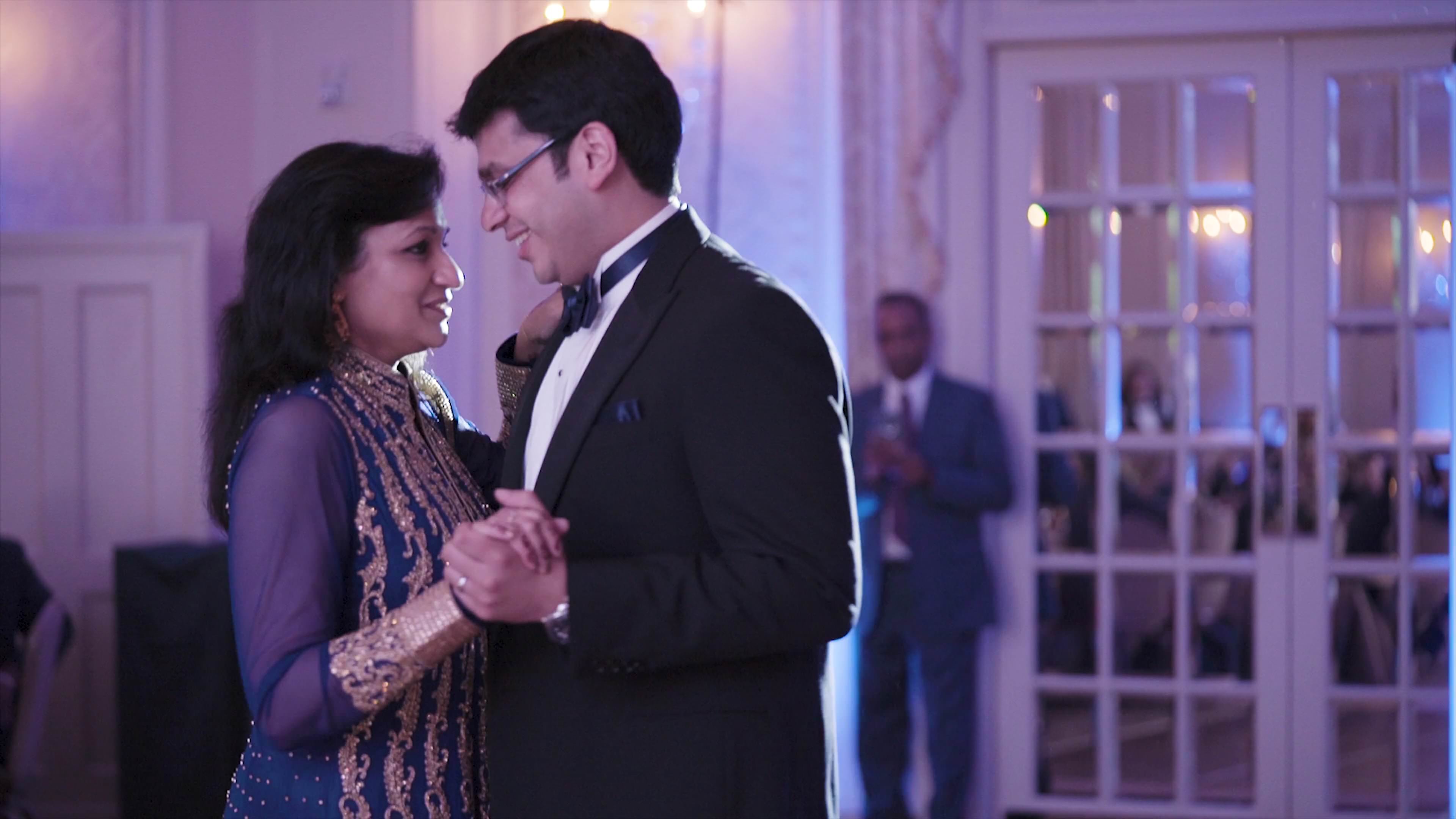 Meadow Wood Manor Randolph Wedding | Karen & Salman | Mother Son Dance