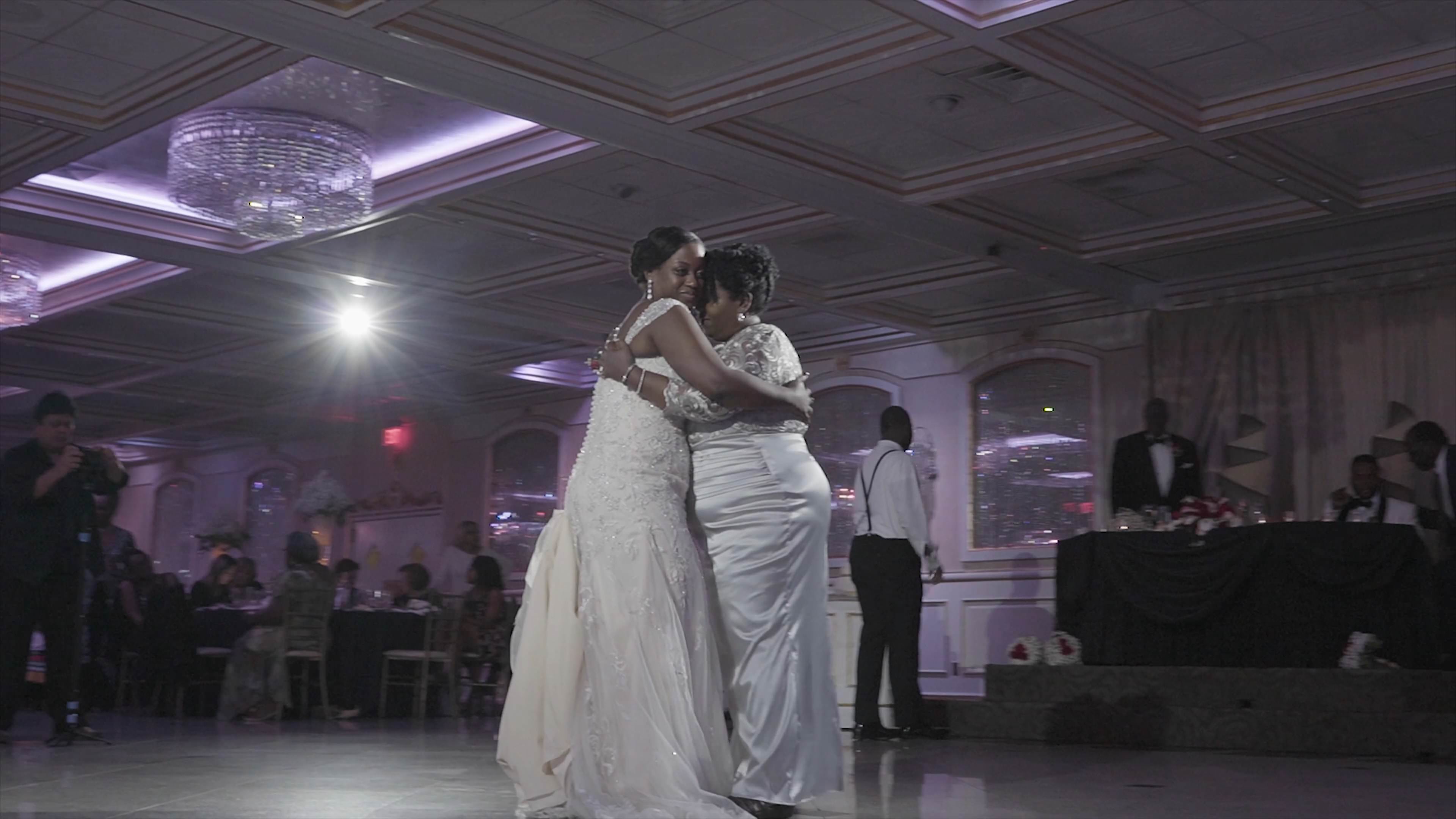 Royal Manor Garfield NJ Christian Wedding | Jade & Scott | Mother Daughter Dance