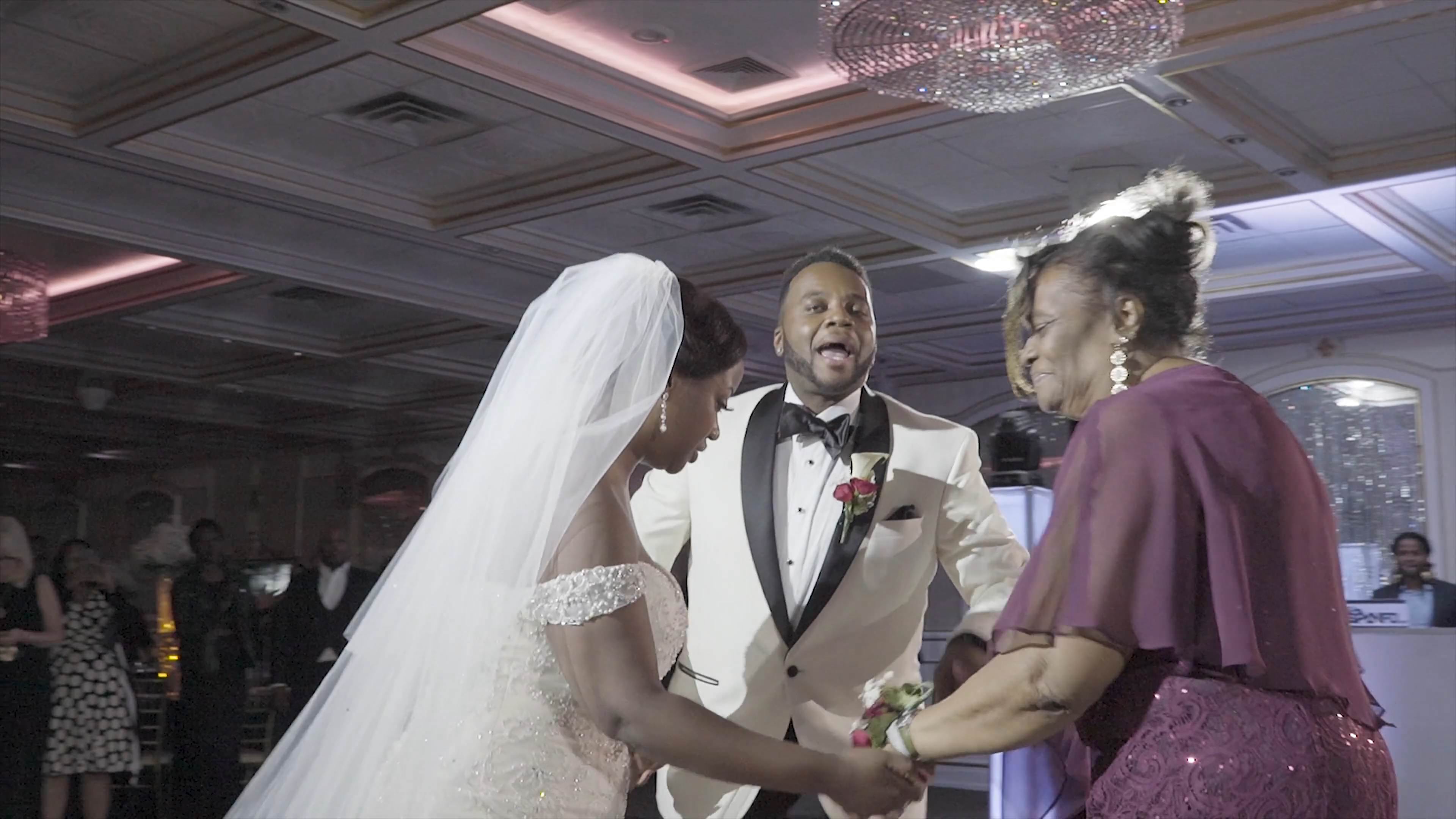 Royal Manor Garfield NJ Christian Wedding | Jade & Scott | Mother Son Dance