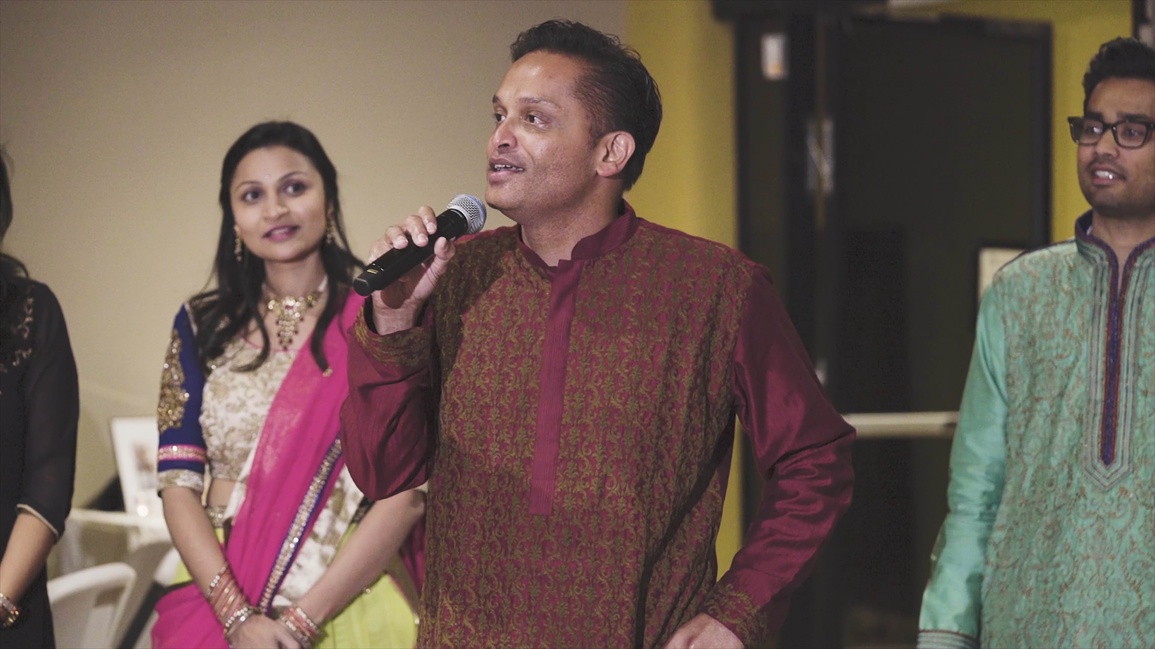 Aviano Community Center Sangeet | Sapna & Shyam | Sangeet Opening Remarks