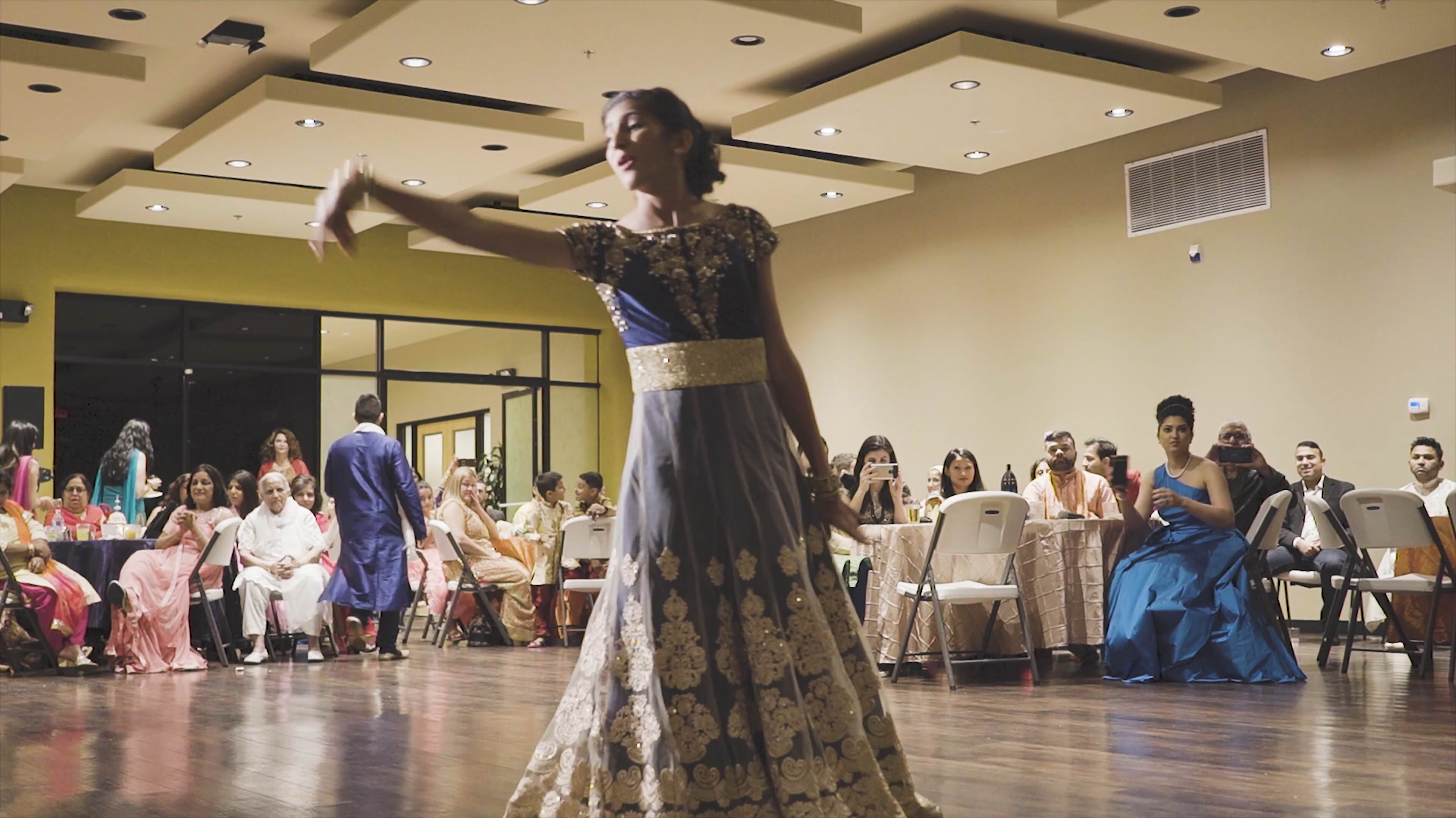 Aviano Community Center Sangeet | Sapna & Shyam | Bride Sister Dance