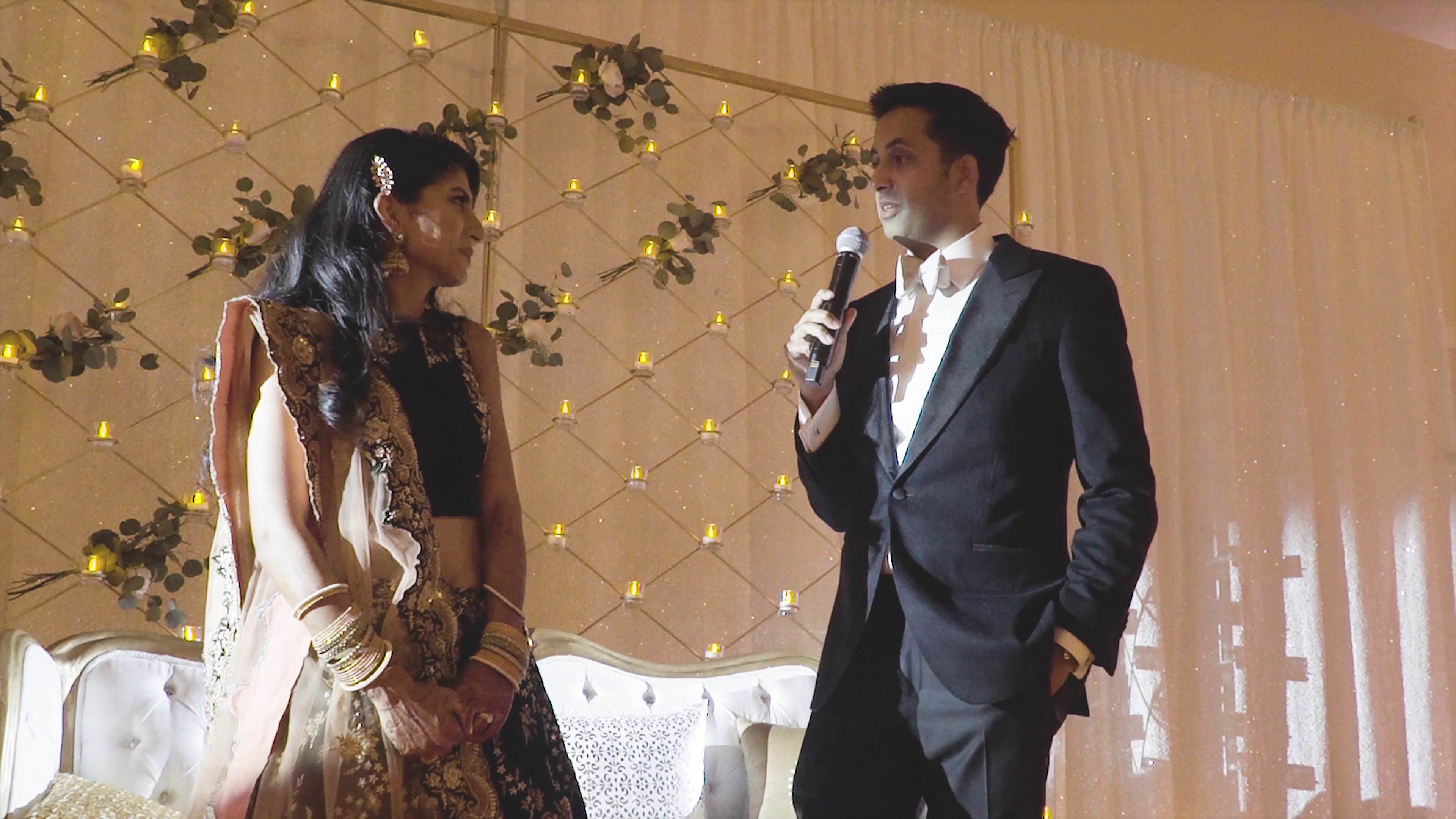 Scottsdale Marriott McDowell Mt AZ Wedding | Sapna & Shyam | Bride Groom Speech