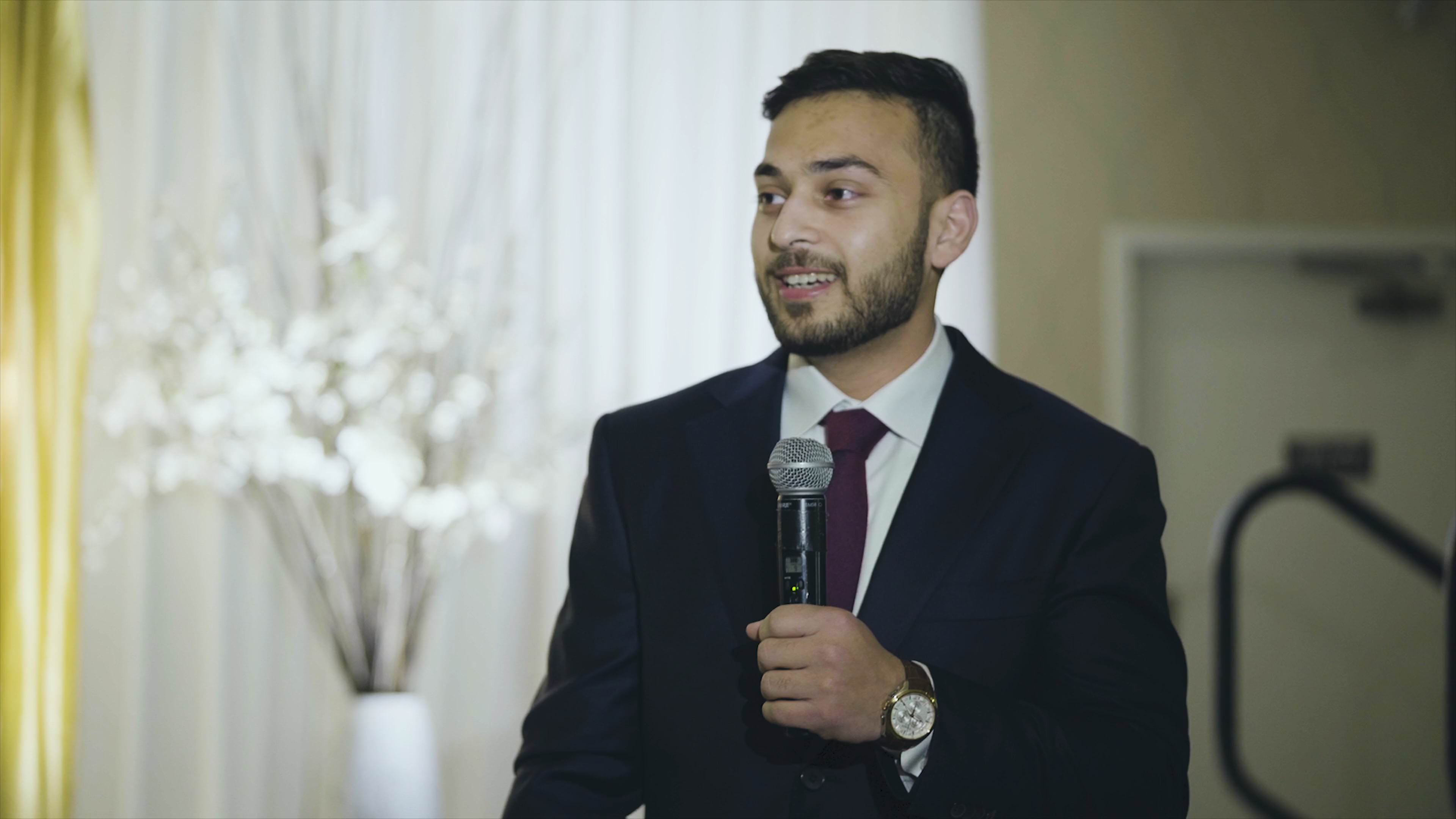 Sheraton Parsippany NJ Wedding | Mashal & Baqar | Mashal Brother Speech
