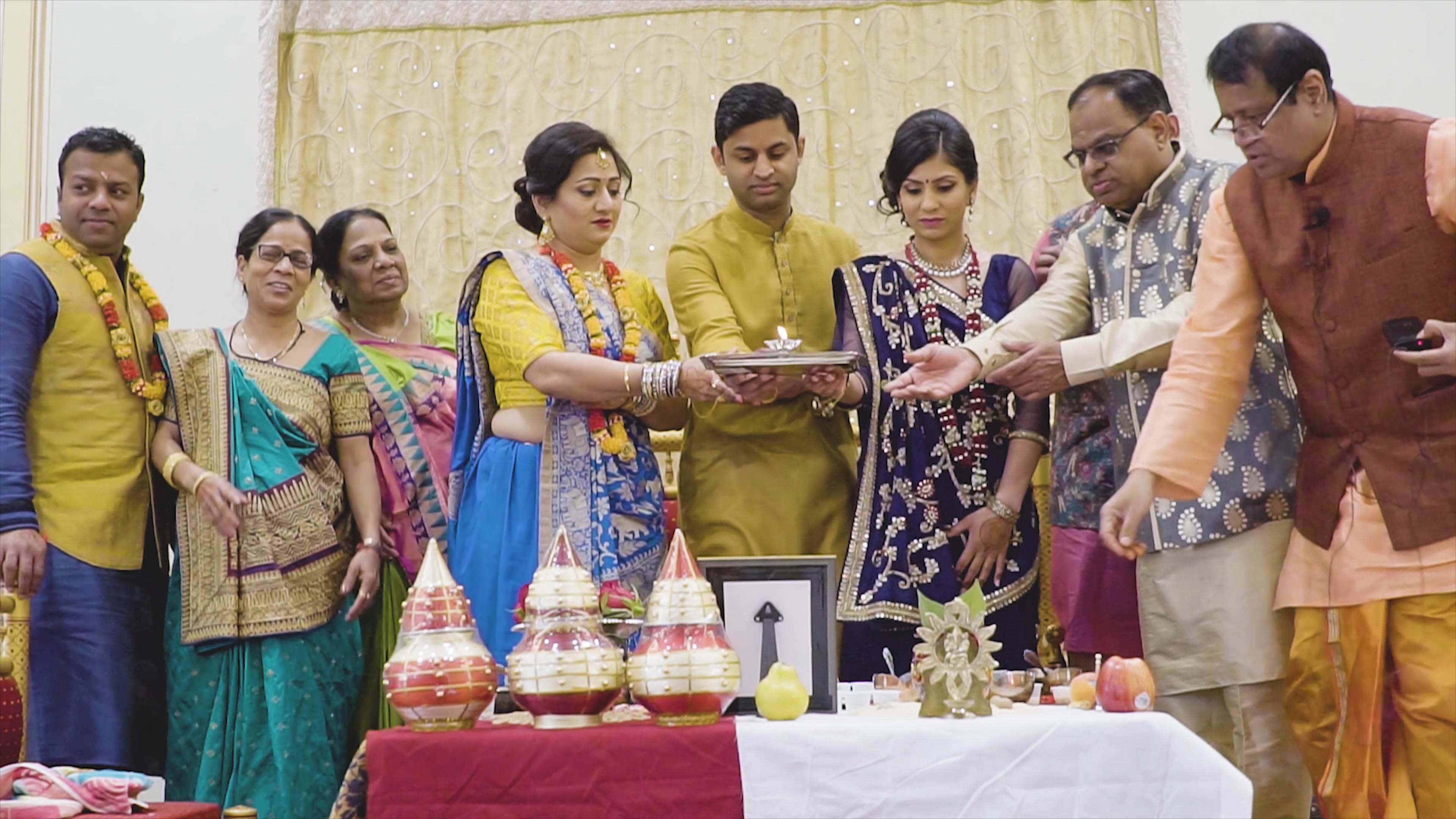 Hindu Samaj Temple of Mahwah Indian Wedding | Surina & Hiren | Hiren Pithi Pt I