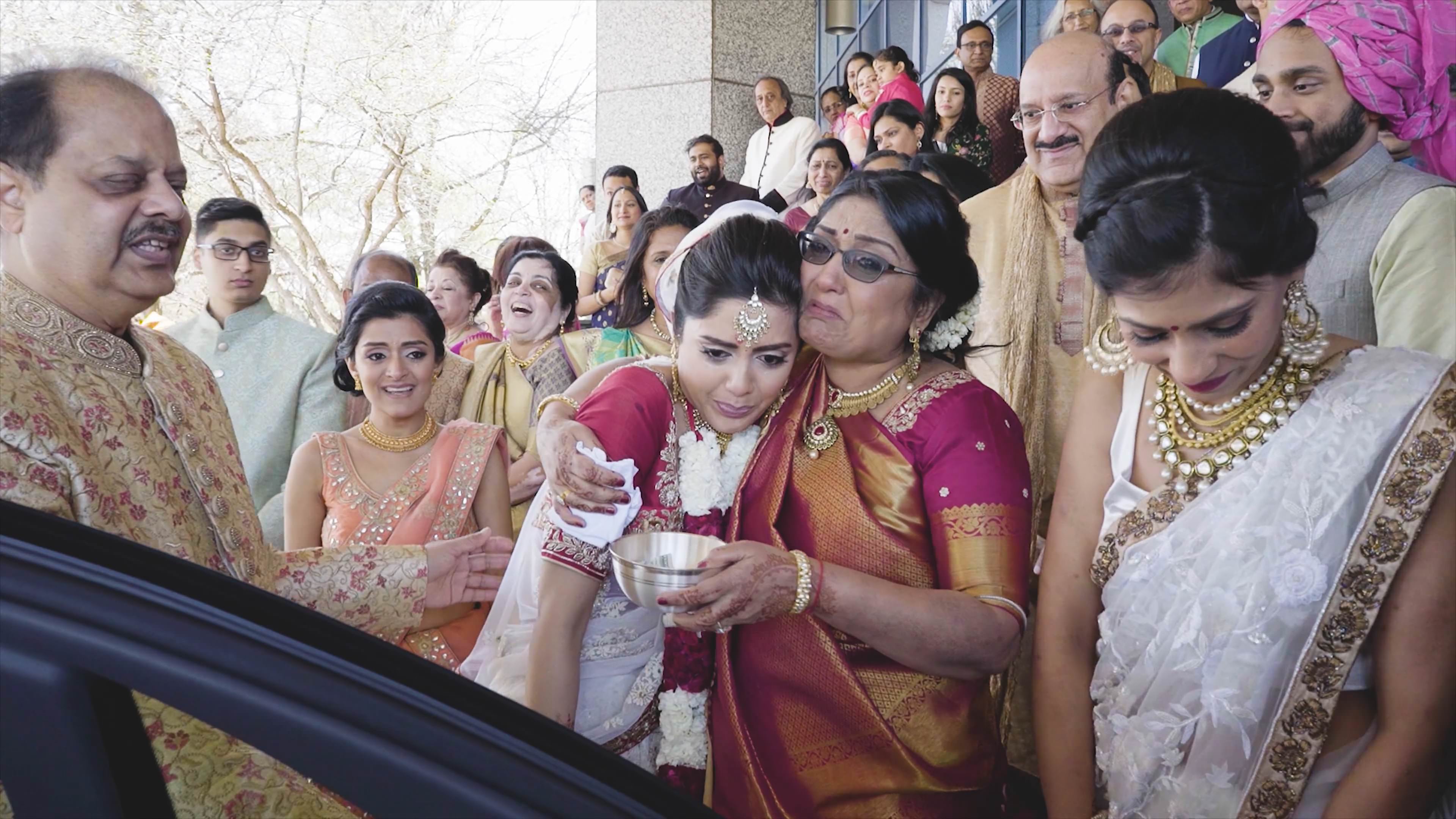 Sheraton Mahwah Indian Wedding | Surina & Hiren | Vidaai