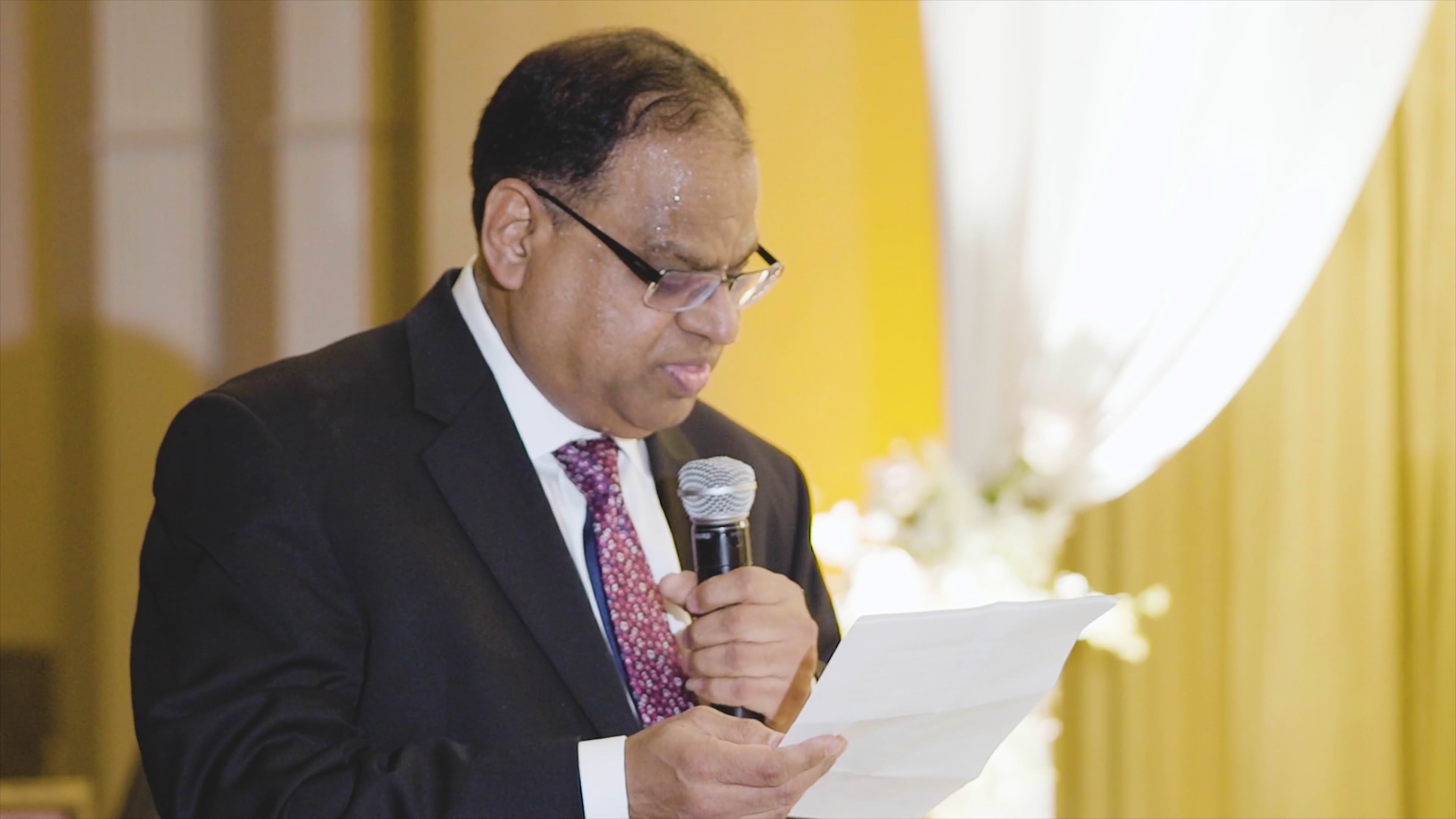 Sheraton Mahwah Indian Wedding | Surina & Hiren | Hiren Father Speech