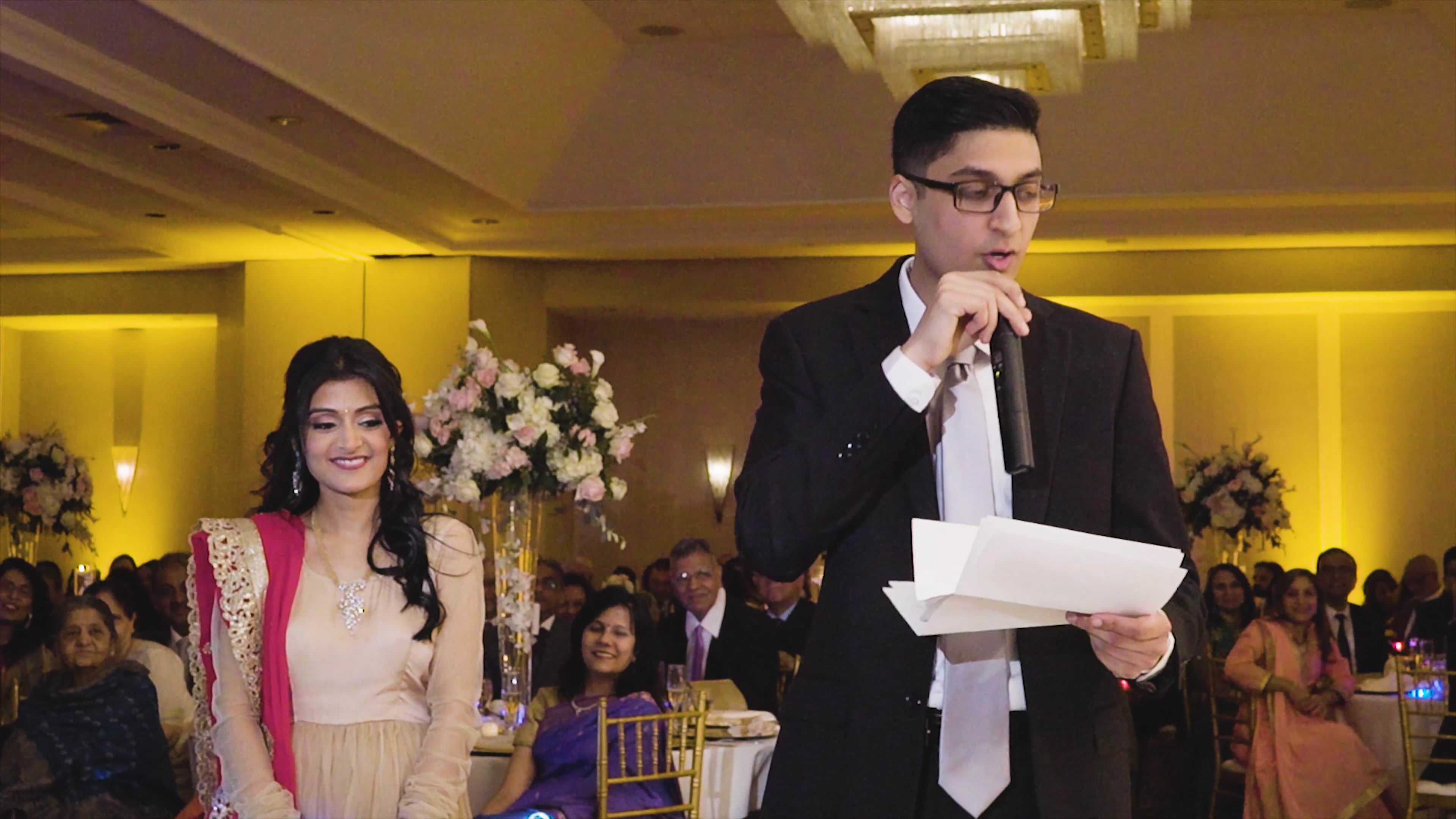 Sheraton Mahwah Indian Wedding | Surina & Hiren | Surina Sibling Speech