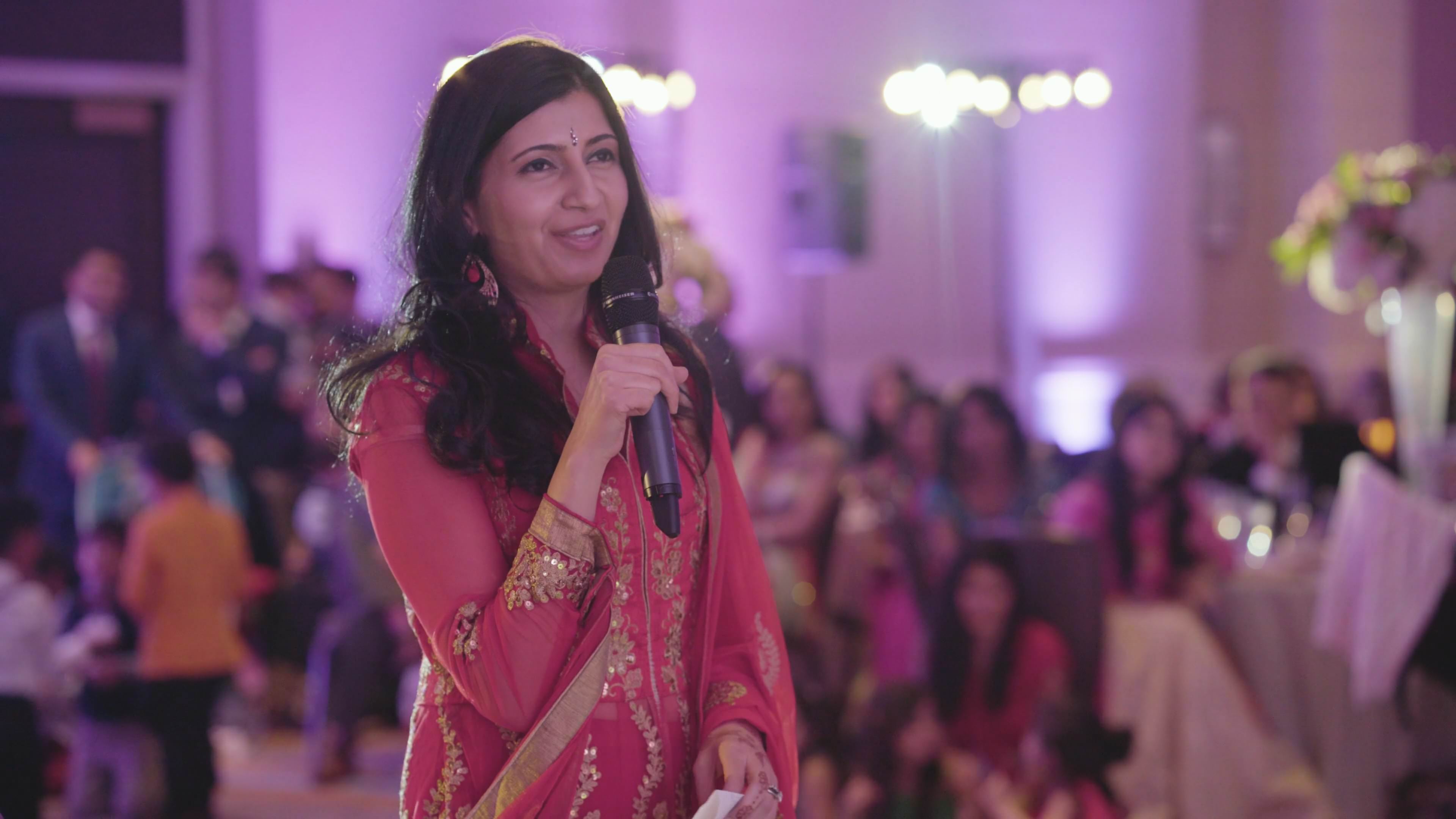 Marriott Newark Liberty International Airport EWR Wedding | Shweta & Naman | Shweta Sister Speech