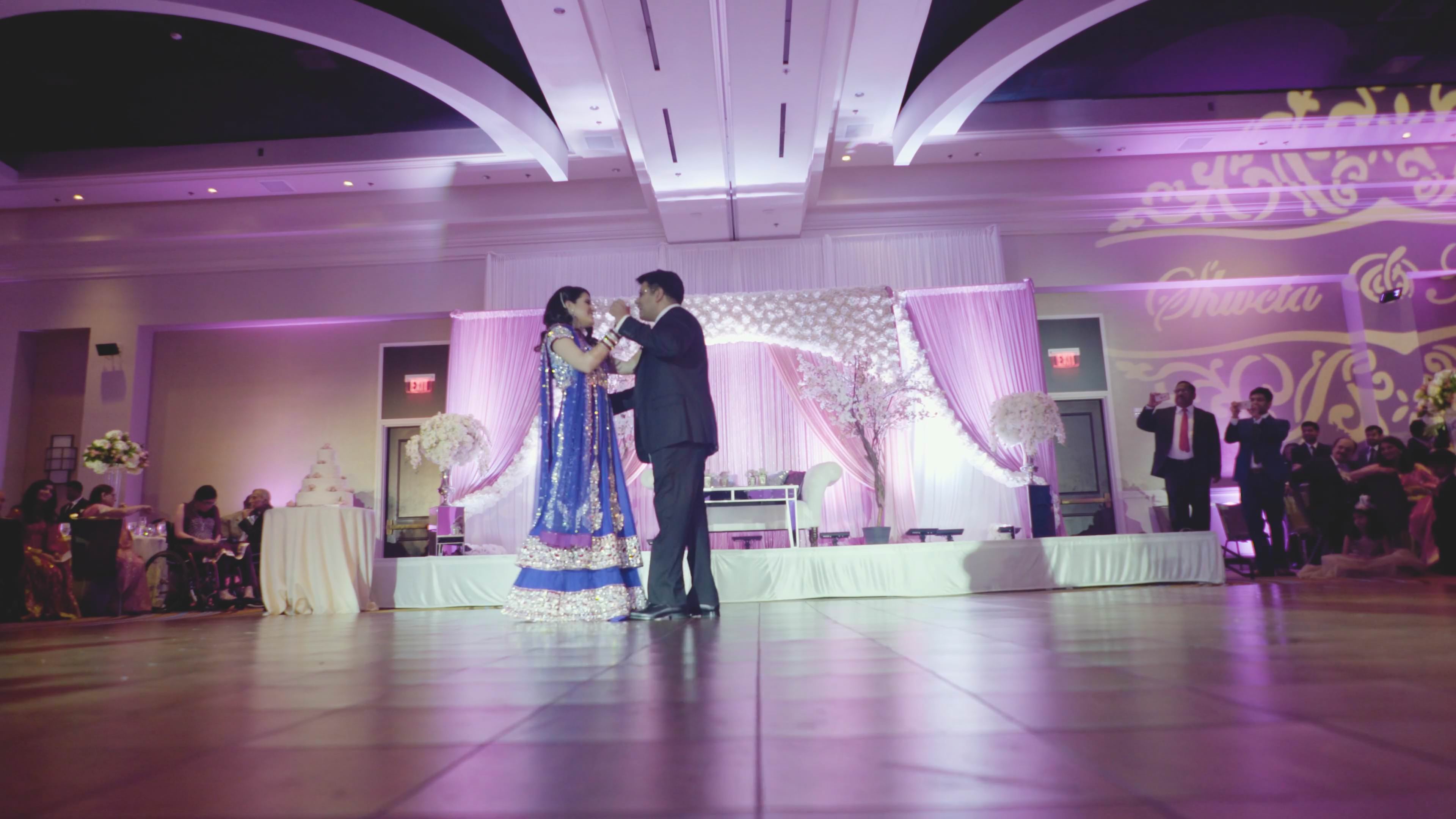 Marriott Newark Liberty International Airport EWR Wedding | Shweta & Naman | First Dance