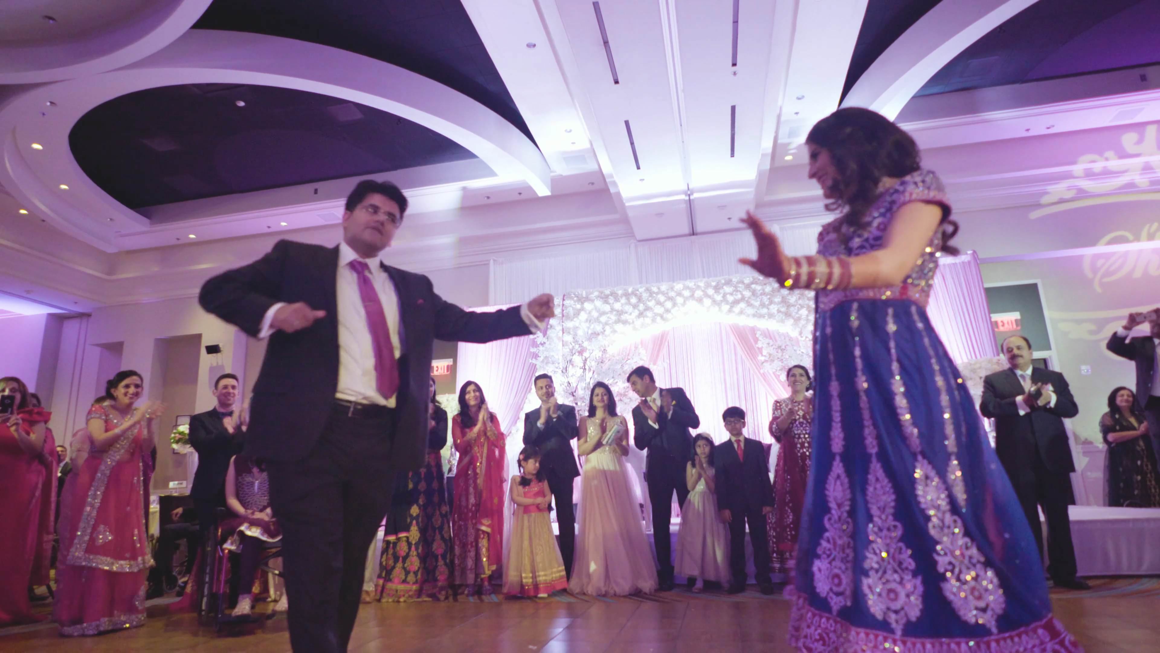 Marriott Newark Liberty International Airport EWR Wedding | Shweta & Naman | Grand Entrance