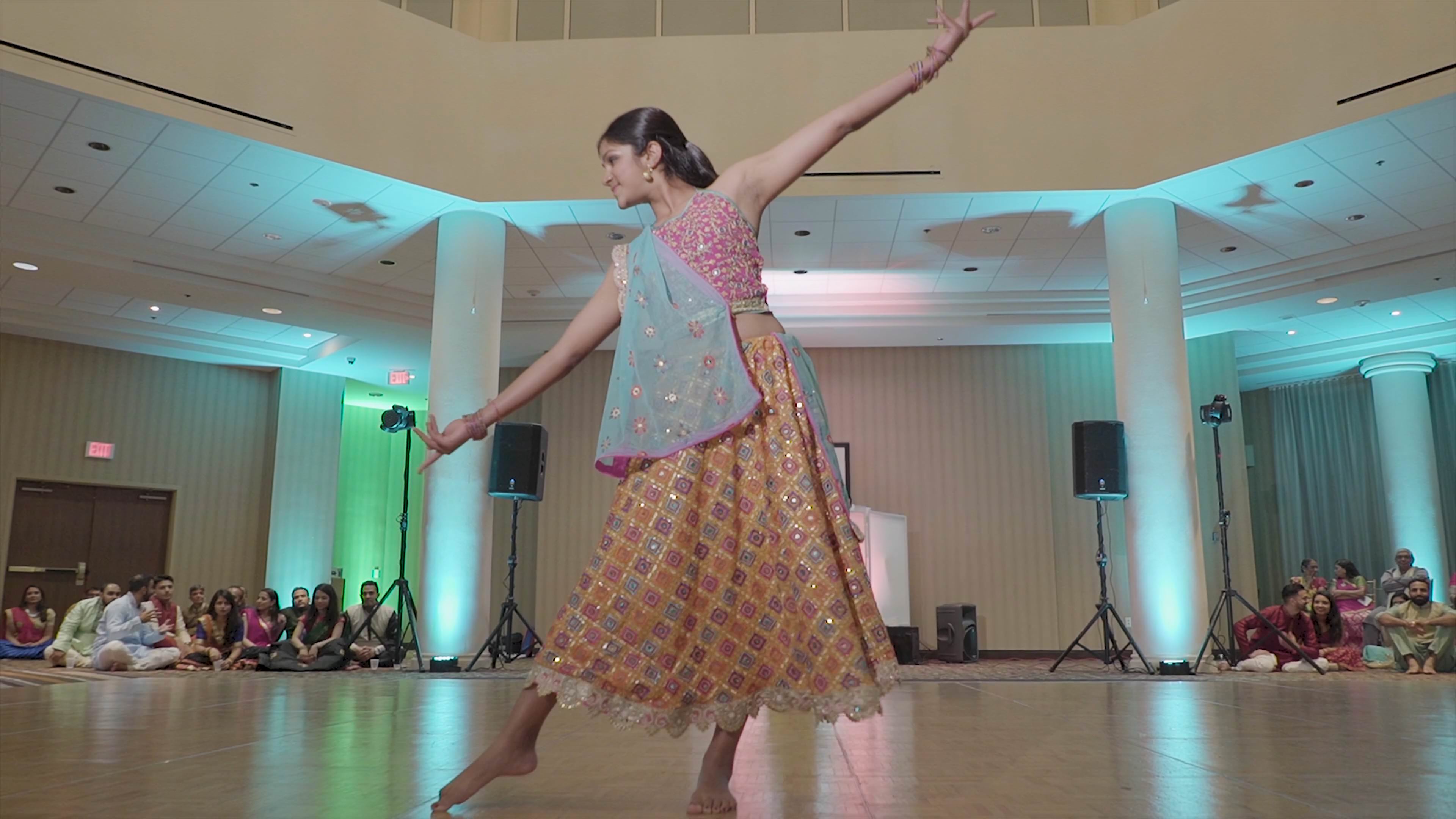 Sheraton Tysons Corner Tysons VA Wedding | Sejal & Shaleen | Diya Dance