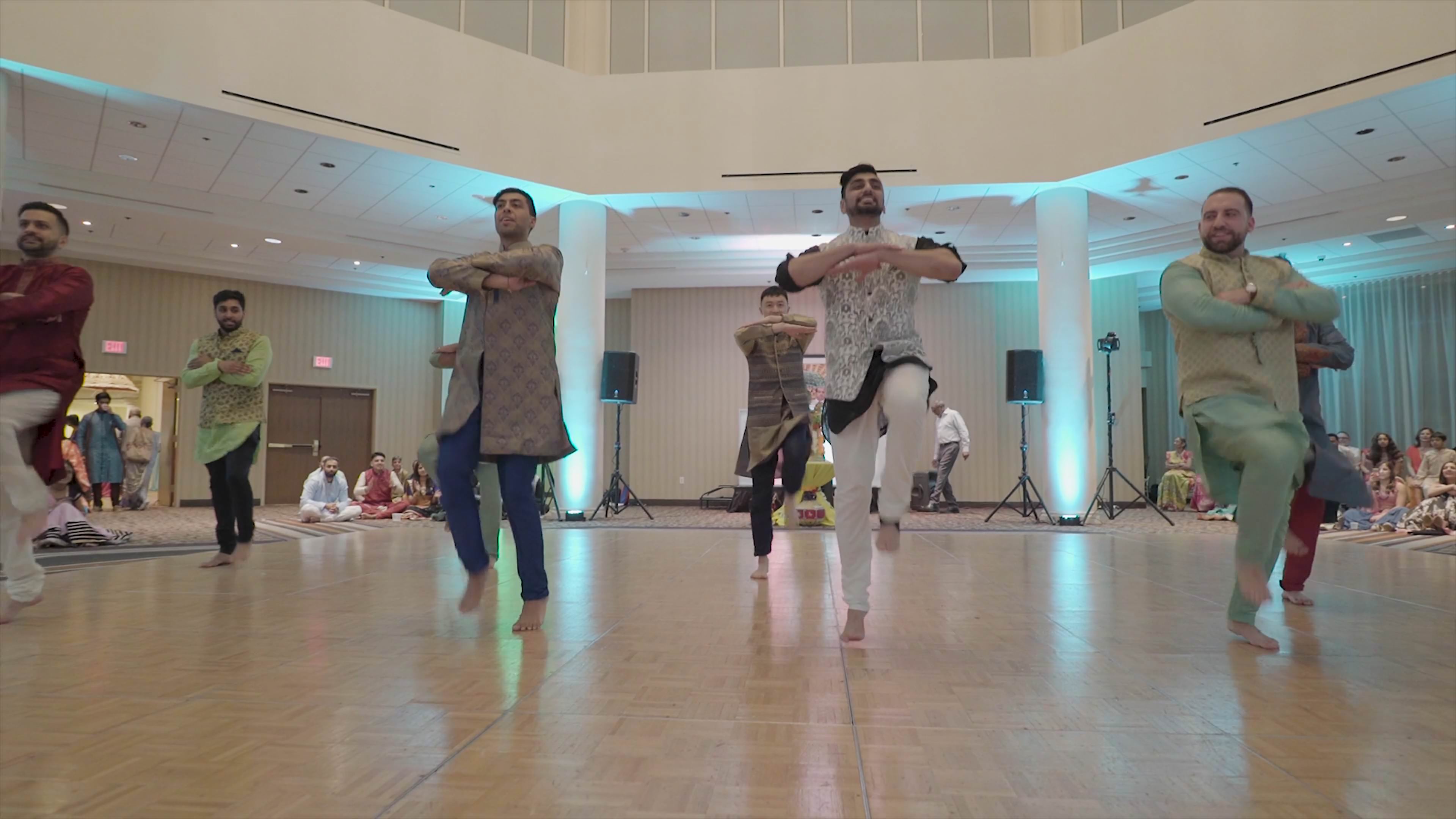 Sheraton Tysons Corner Tysons VA Wedding | Sejal & Shaleen | Groomsmen Dance
