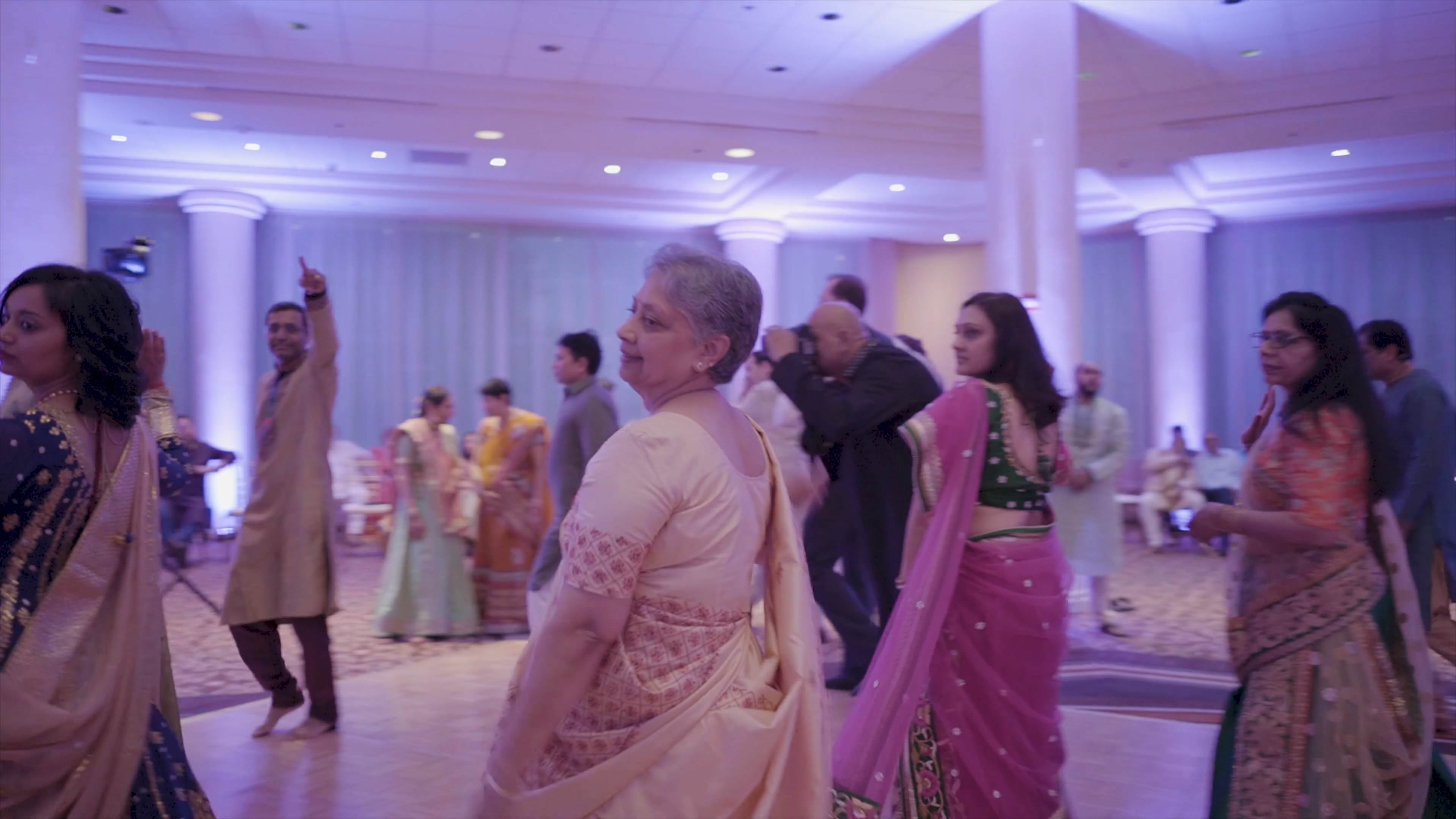 Sheraton Tysons Corner Tysons VA Wedding | Sejal & Shaleen | Garba Part II