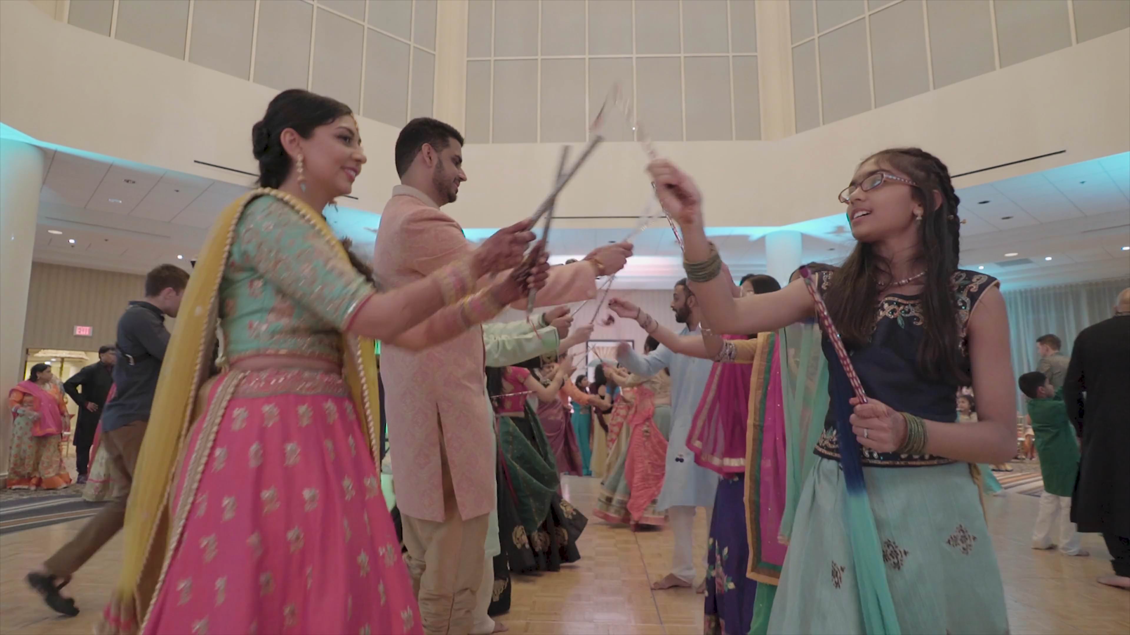 Sheraton Tysons Corner Tysons VA Wedding | Sejal & Shaleen | Garba Part III
