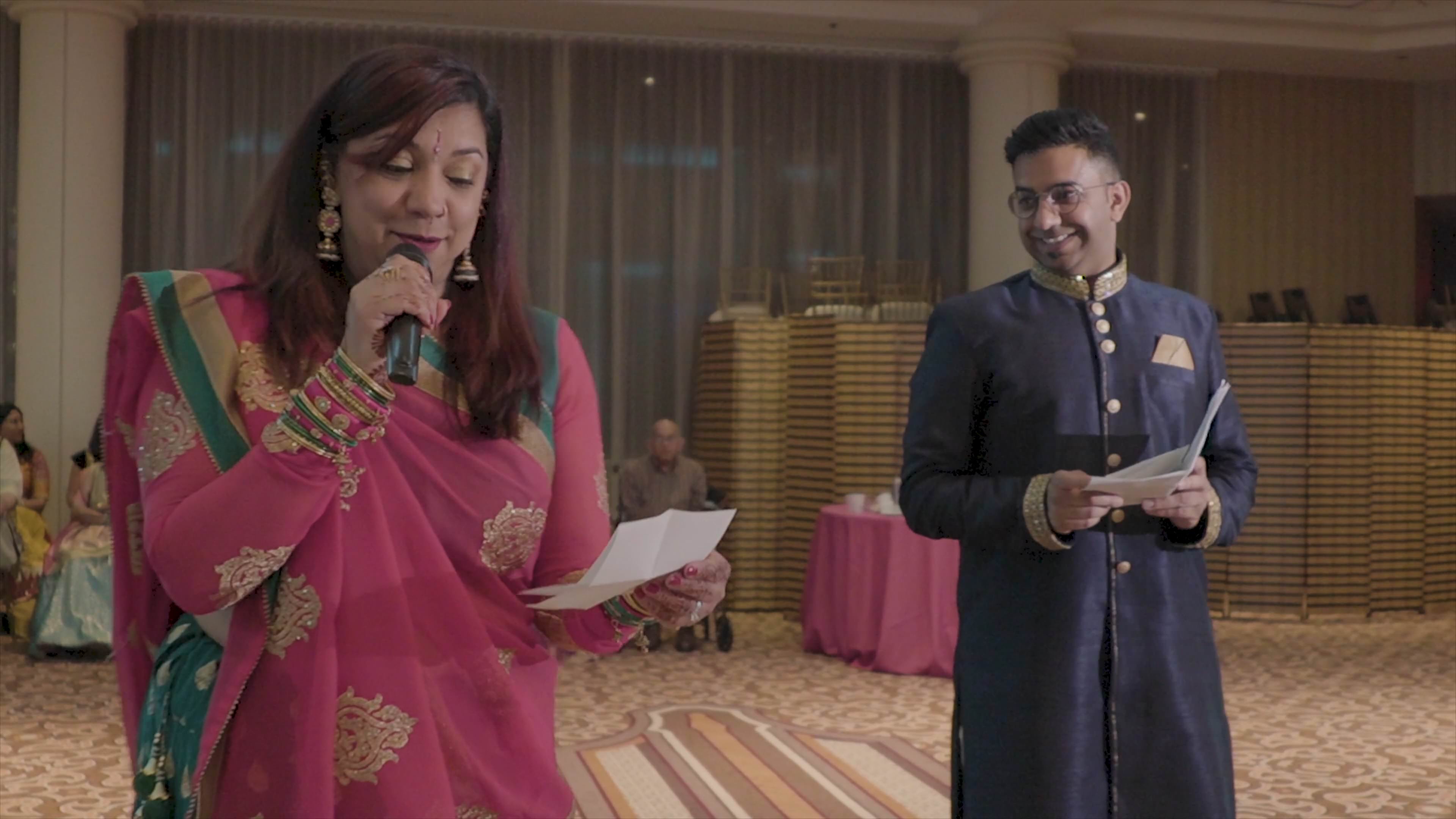 Sheraton Tysons Corner Tysons VA Wedding | Sejal & Shaleen | Words of Wisdom Speech