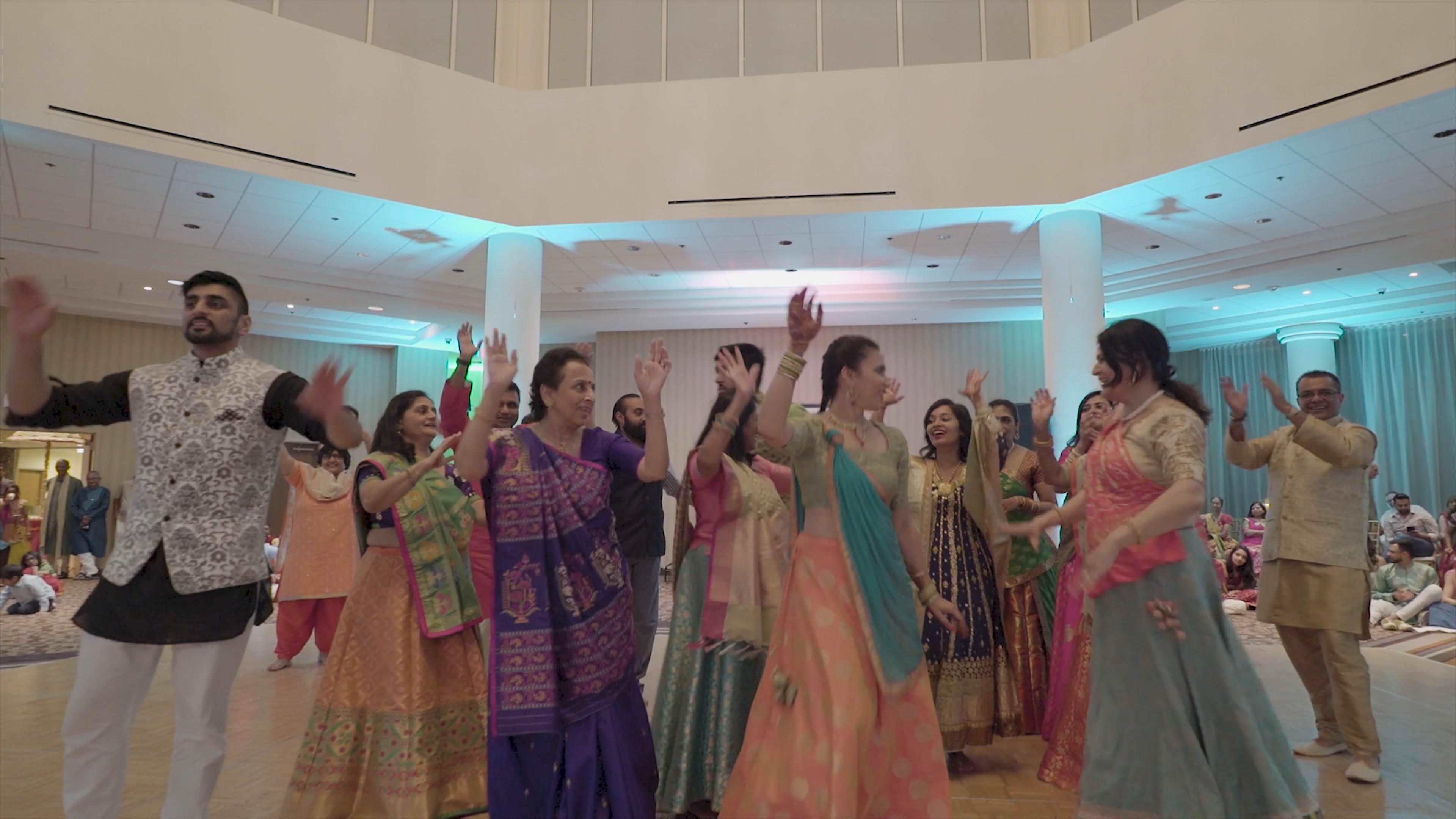 Sheraton Tysons Corner Tysons VA Wedding | Sejal & Shaleen | Shaleen Family Dance