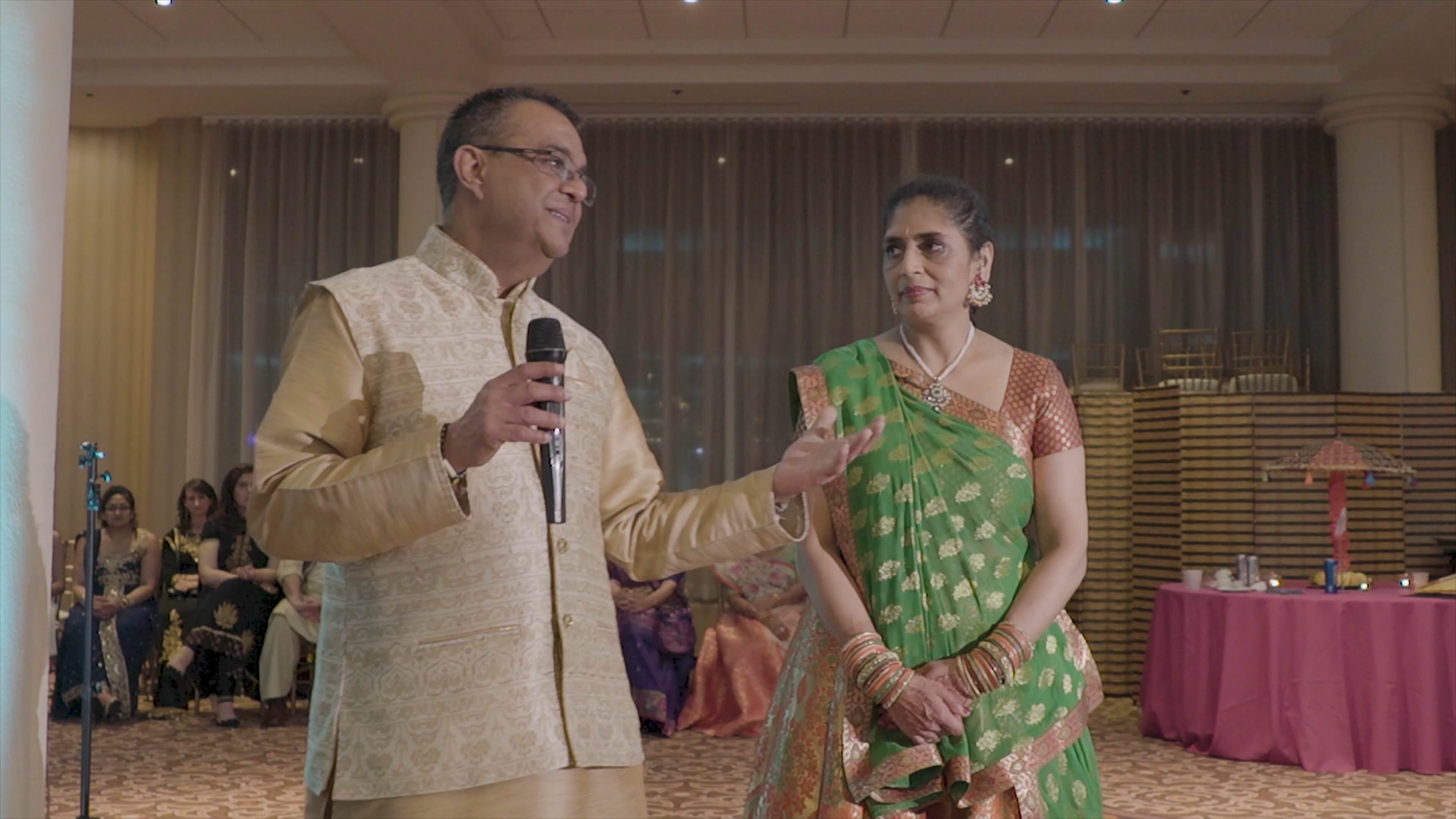 Sheraton Tysons Corner Tysons VA Wedding | Sejal & Shaleen | Shaleen Parents Speech