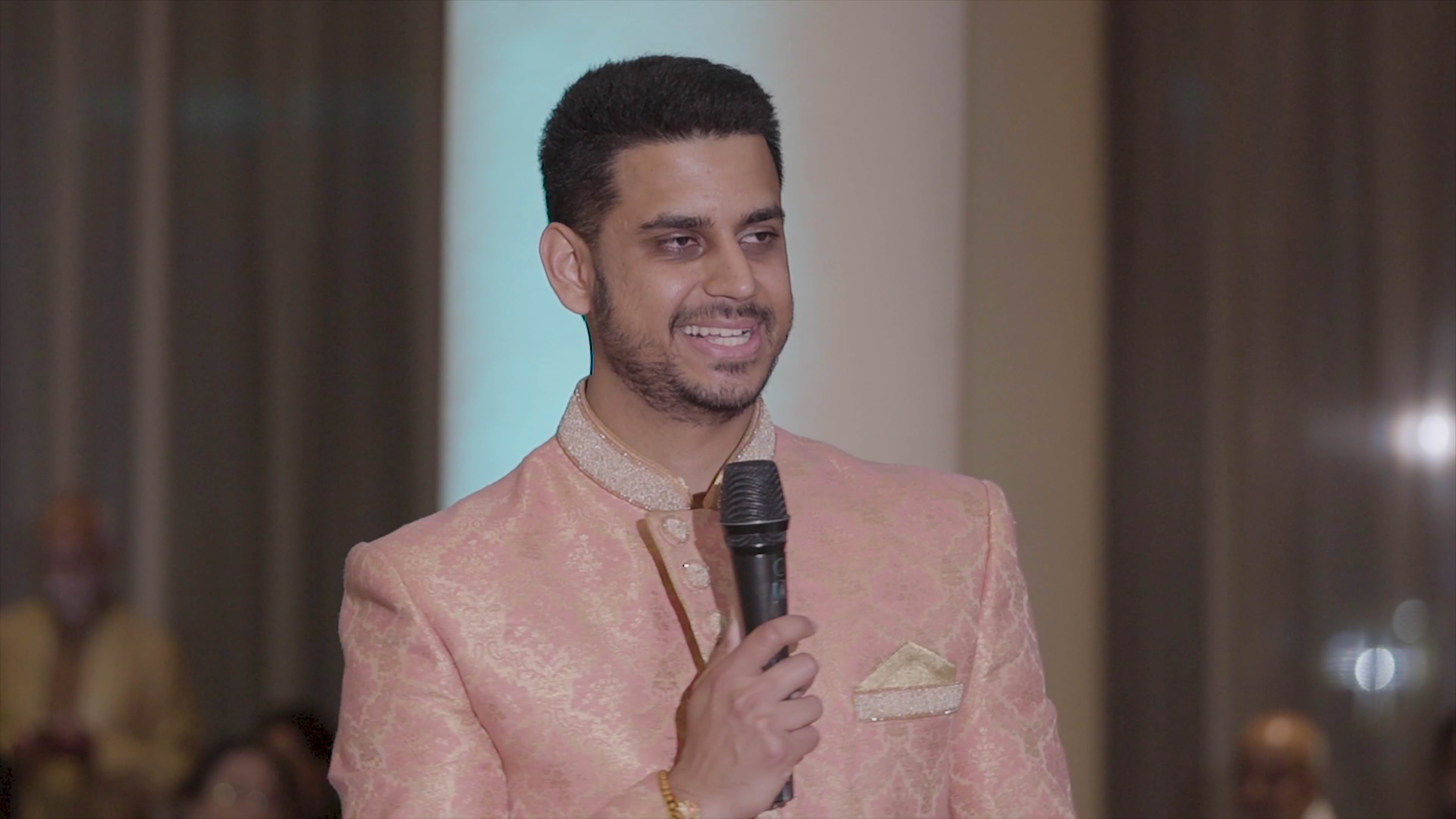 Sheraton Tysons Corner Tysons VA Wedding | Sejal & Shaleen | Shaleen Speech