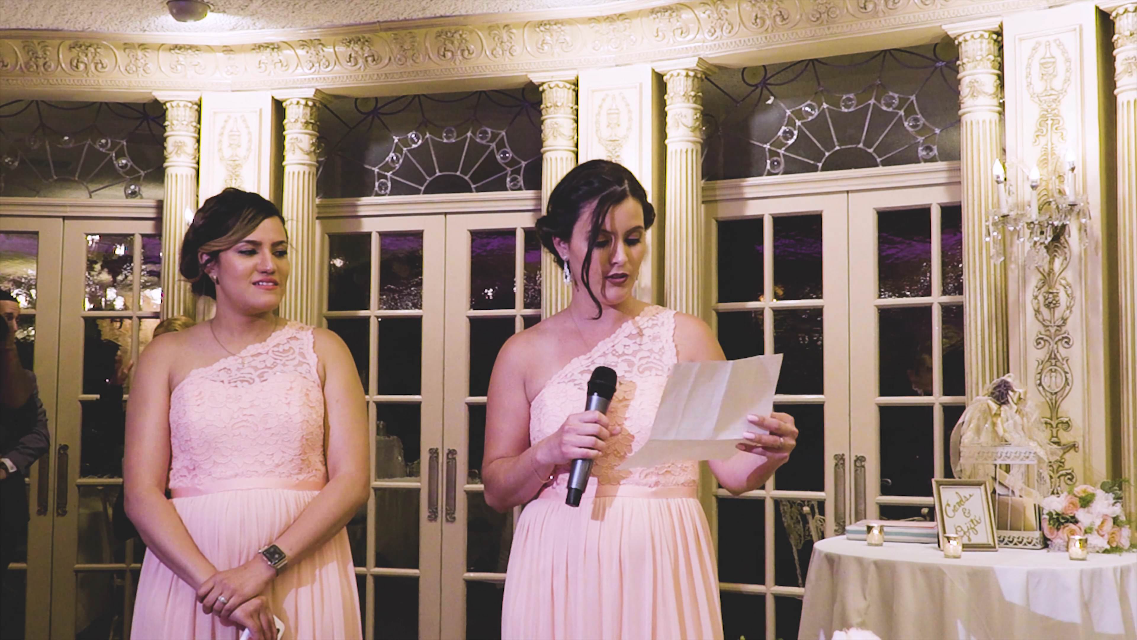 The Manor West Orange NJ Wedding | Yanet & JoseManuel | Yanet Cousin Speech