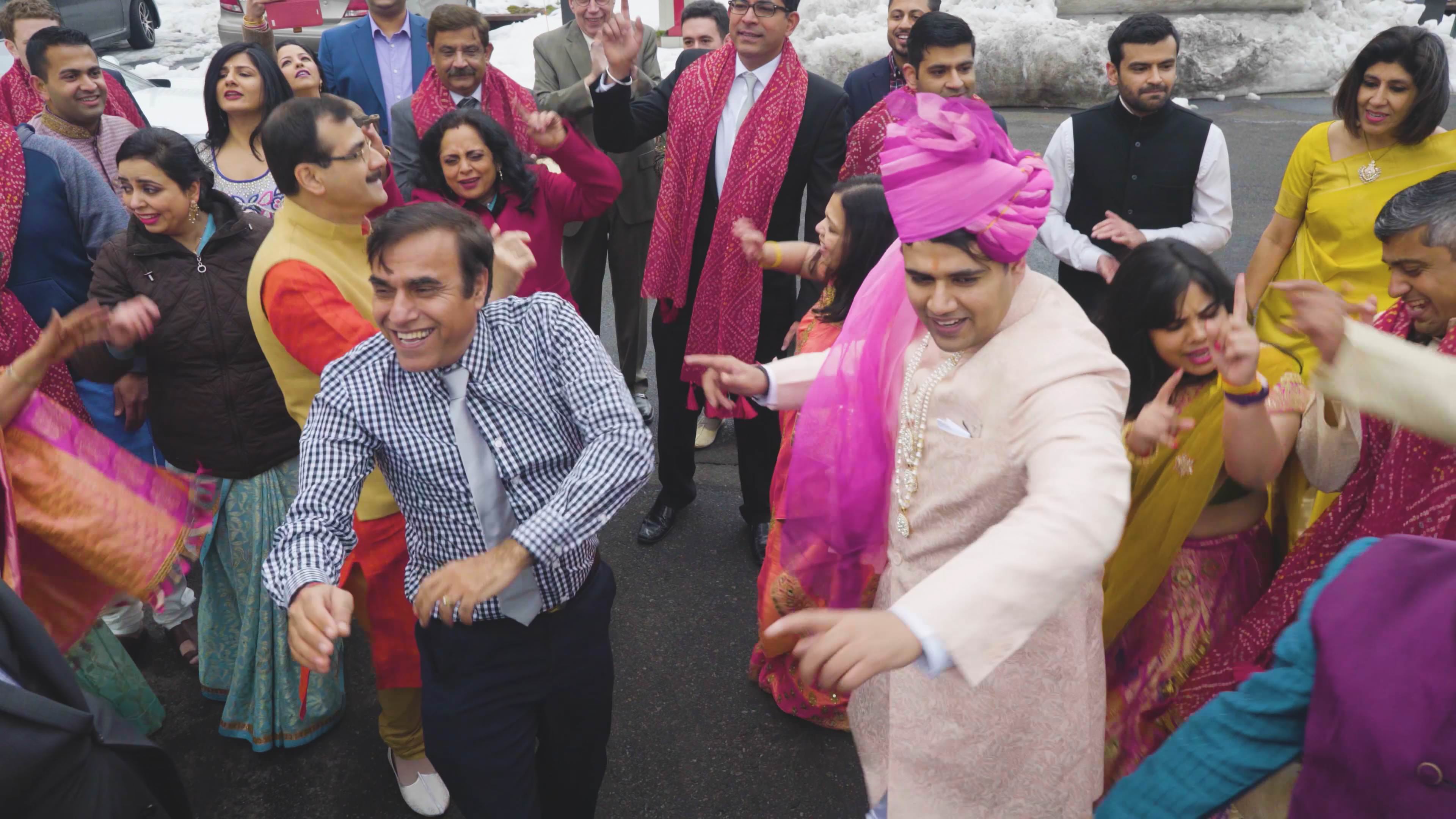Marriott Newark Liberty International Airport EWR Wedding | Shweta & Naman | Baraat