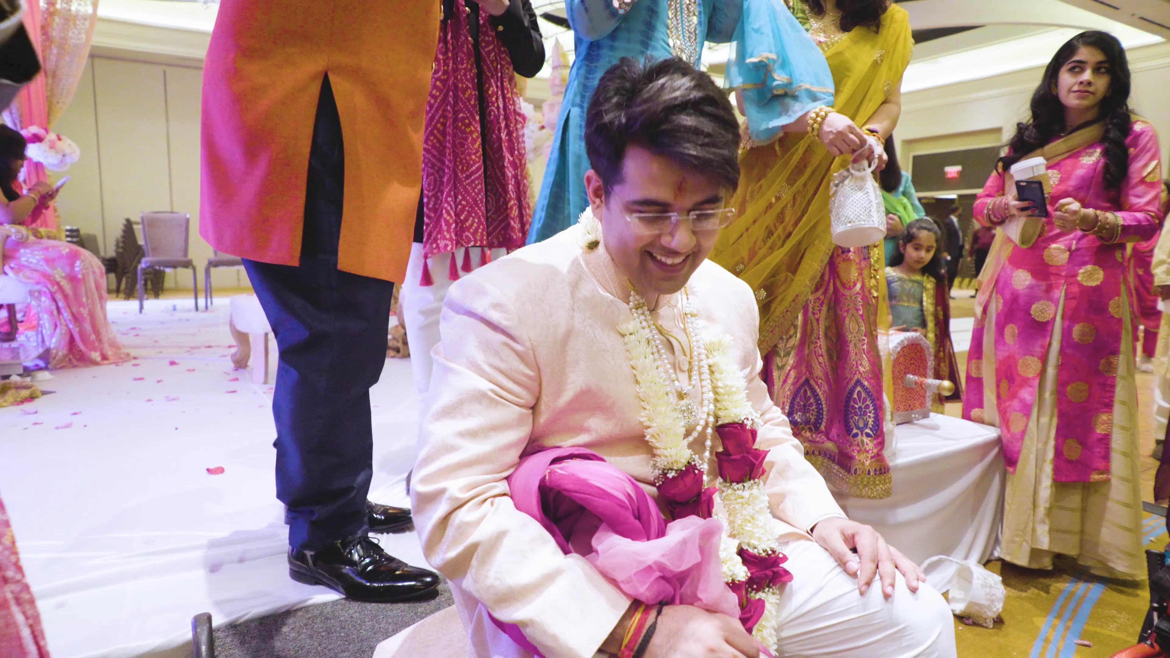 Marriott Newark Liberty International Airport EWR Wedding | Shweta & Naman | Joota Chupai