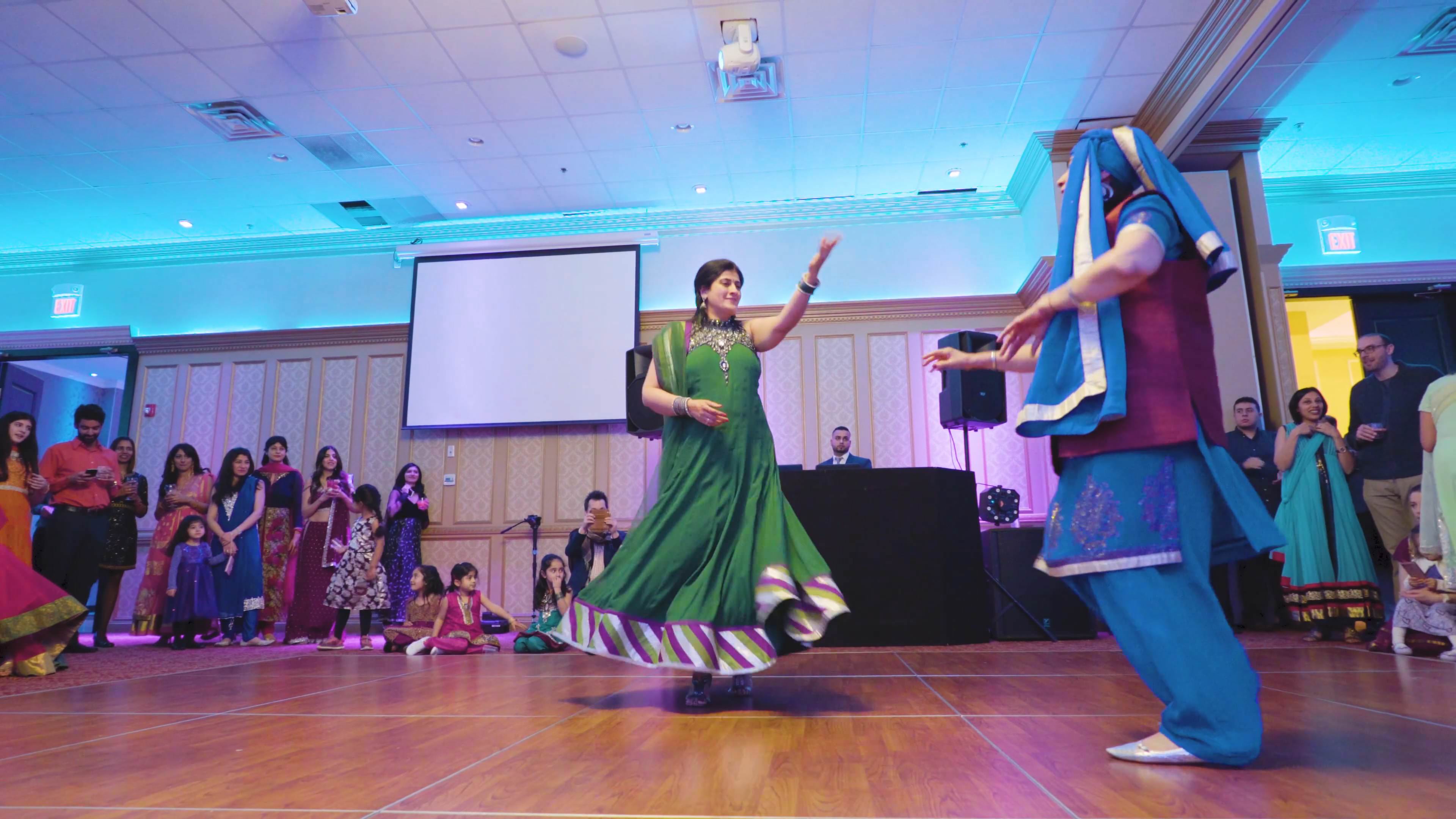 Deewan Banquet Piscataway NJ Wedding | Shweta & Naman | Sunita and Kanta Dance