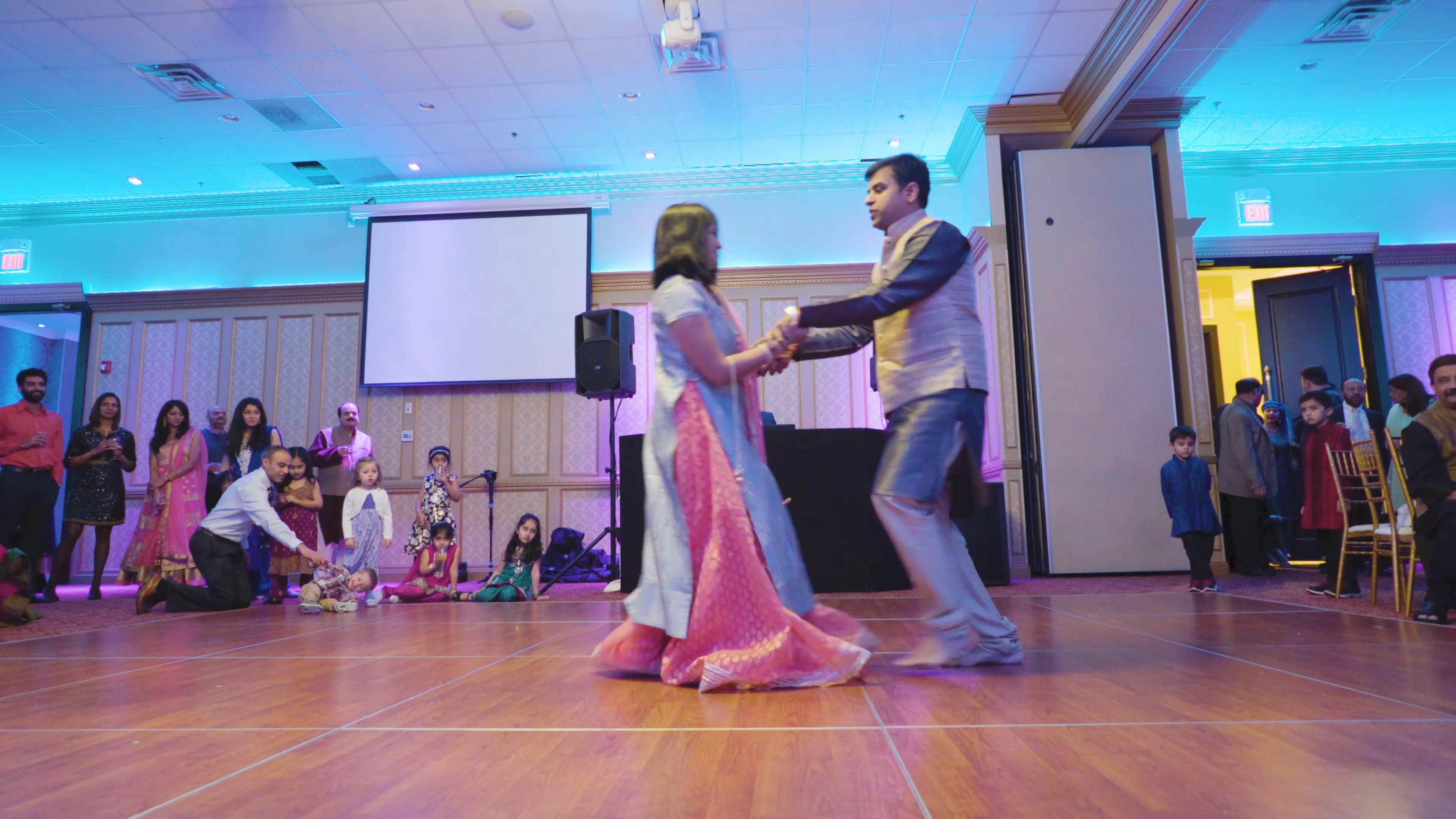Deewan Banquet Piscataway NJ Wedding | Shweta & Naman | Nika and Revi Dance