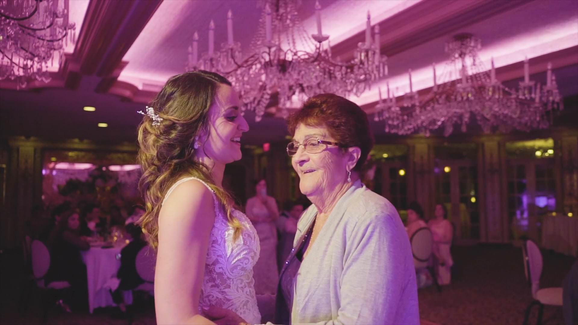 St Valentines Church Bloomfield NJ Wedding | Yanet & JoseManuel | Yanet and Abuelita Dance
