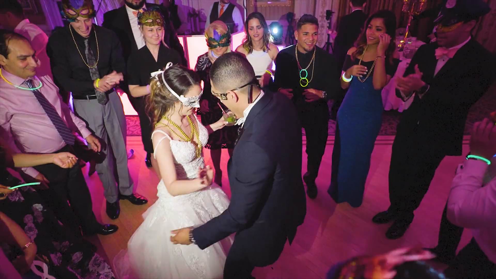 The Manor West Orange NJ Wedding | Yanet & JoseManuel | Masquerade Ball