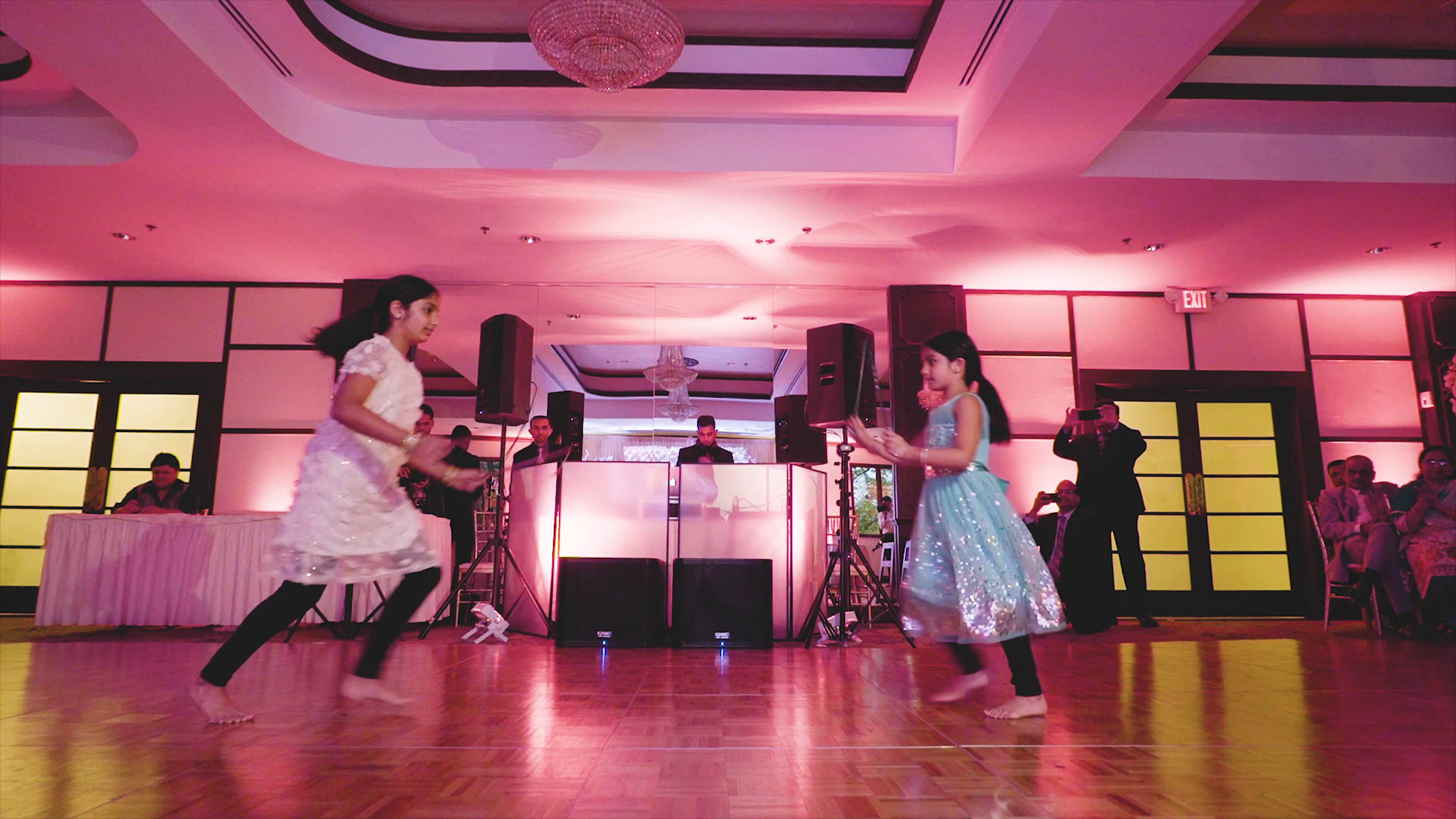 Martinsville Gardens Bridgewater NJ Wedding | Ruchi & Vishal | Sanvi and Ishani Dance