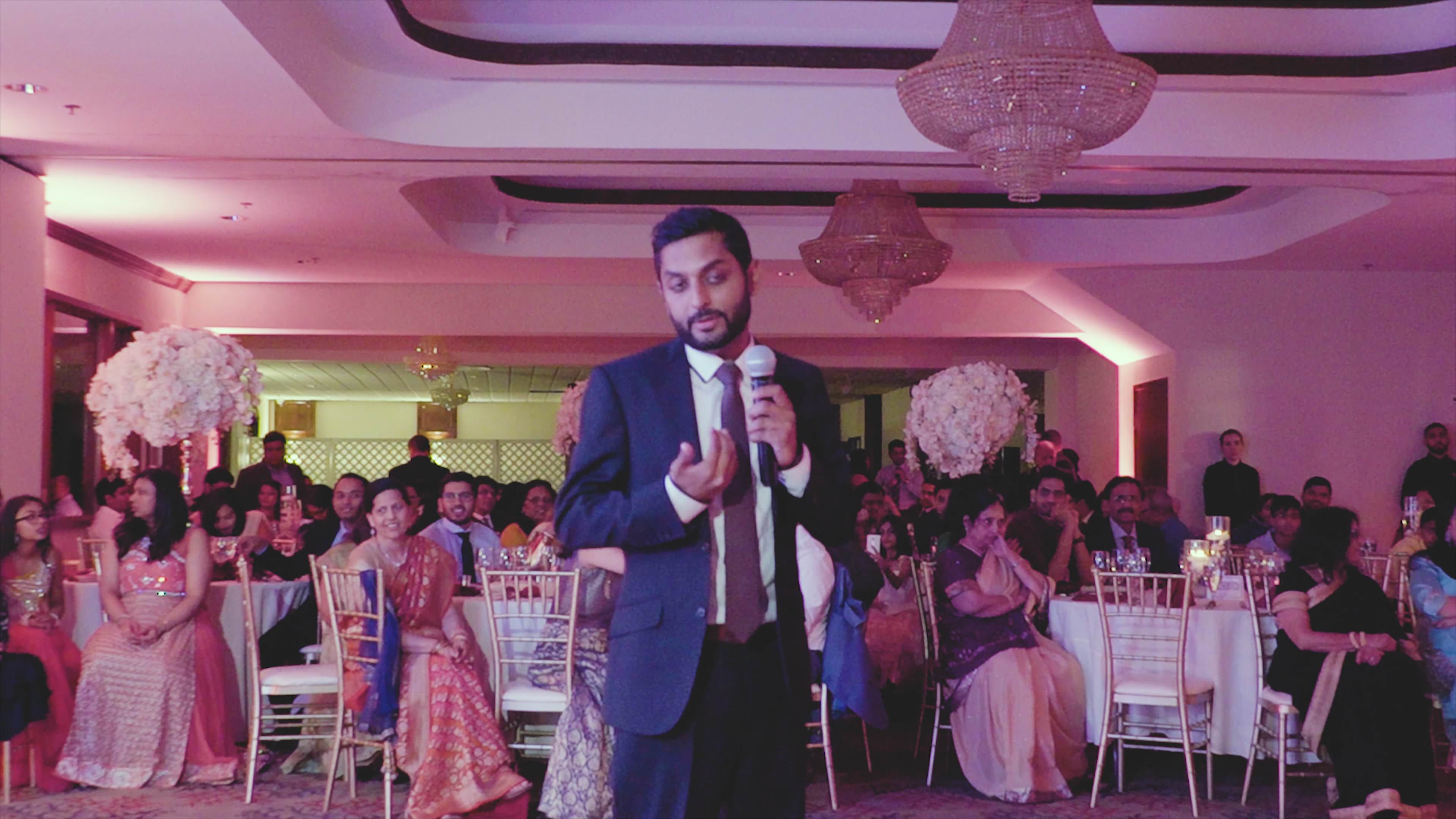 Martinsville Gardens Bridgewater NJ Wedding | Ruchi & Vishal | Karan Speech