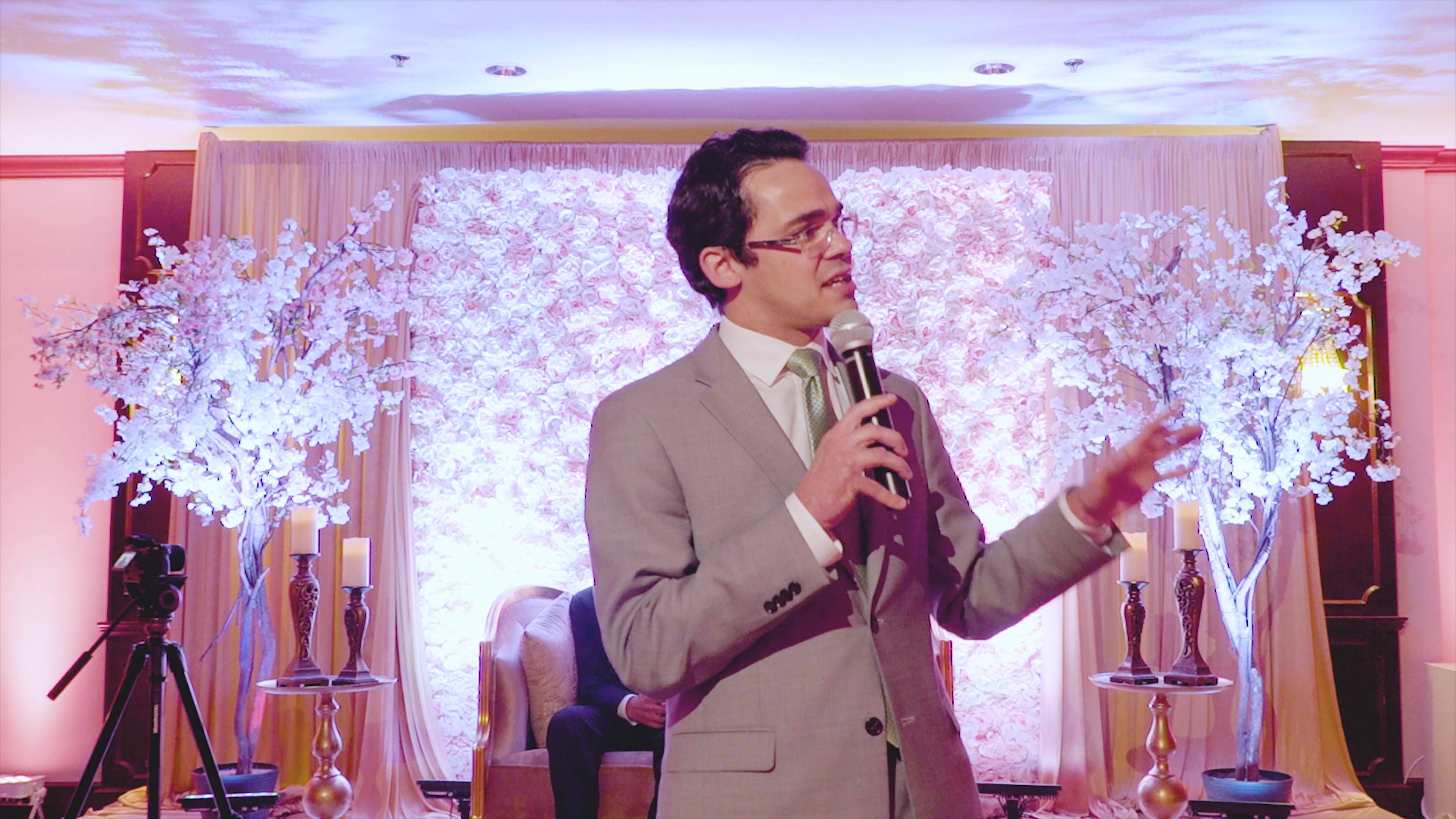 Martinsville Gardens Bridgewater NJ Wedding | Ruchi & Vishal | Pasquale Speech