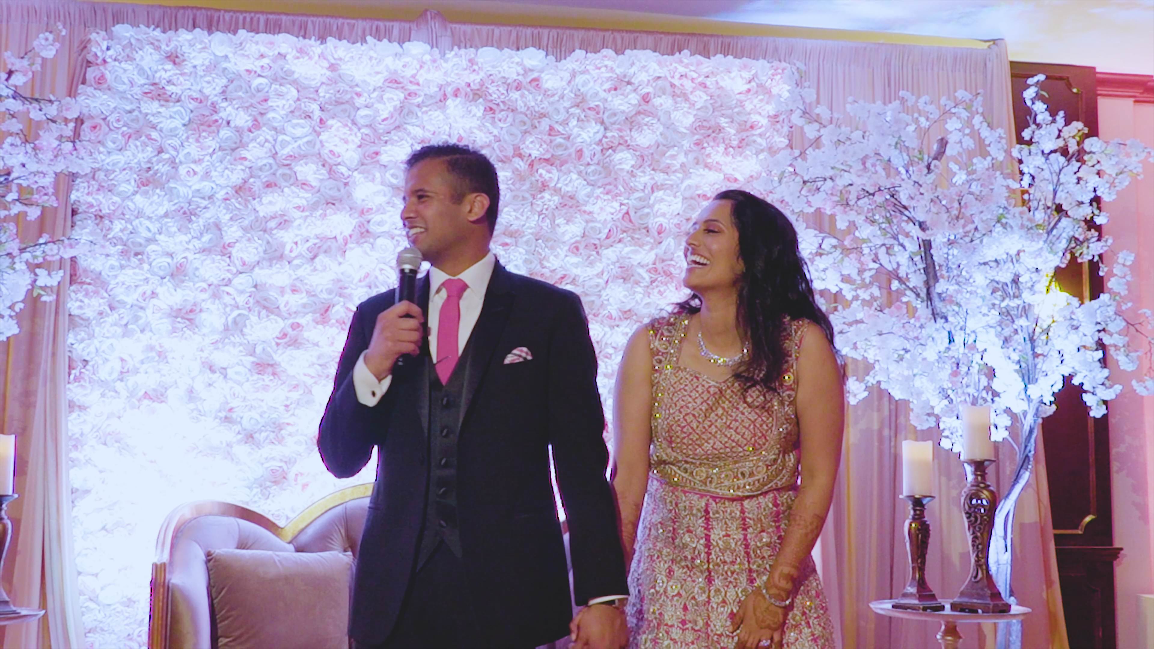 Martinsville Gardens Bridgewater NJ Wedding | Ruchi & Vishal | Vishal Speech