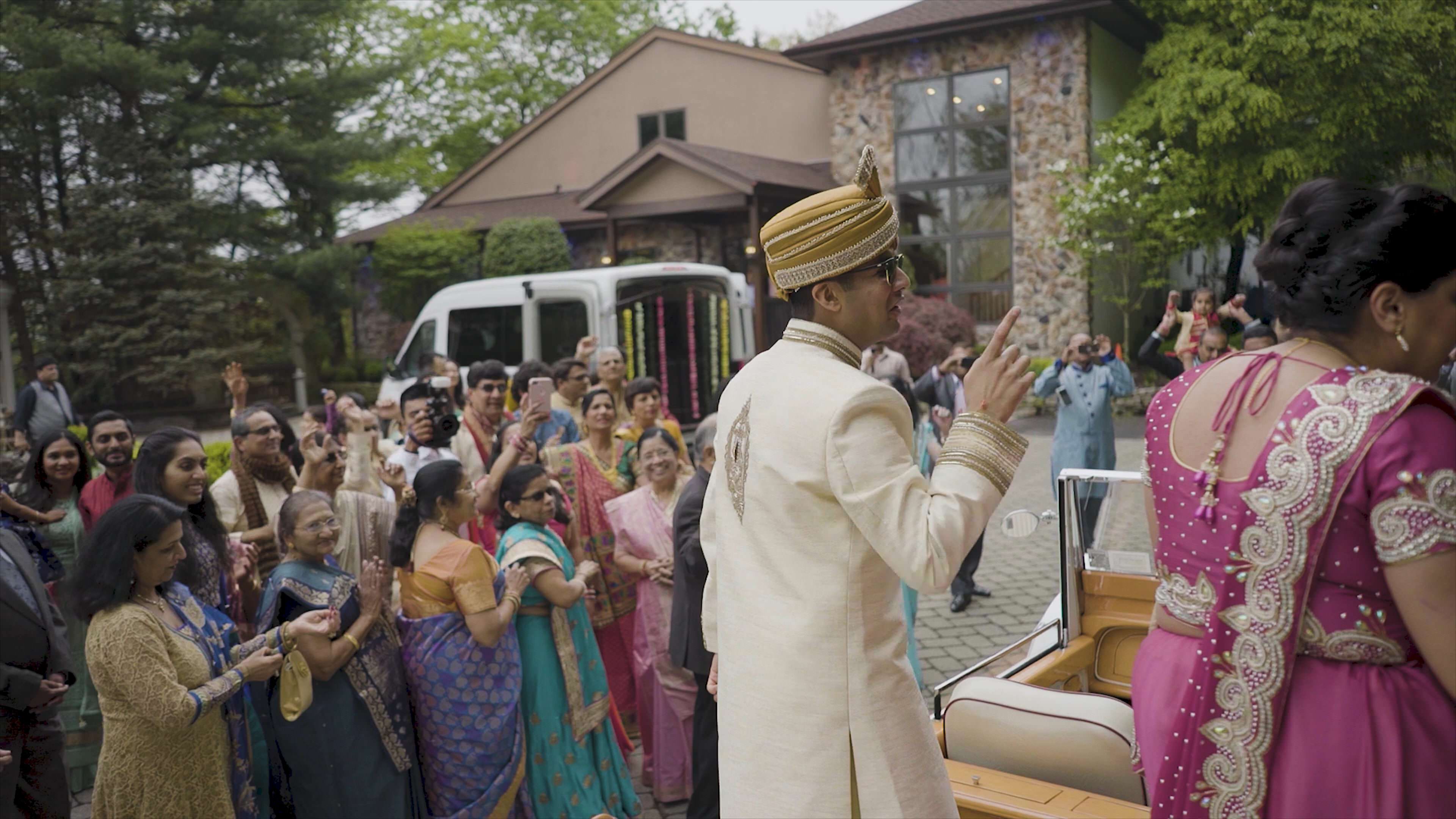 Martinsville Gardens Bridgewater NJ Wedding | Ruchi & Vishal | Baraat