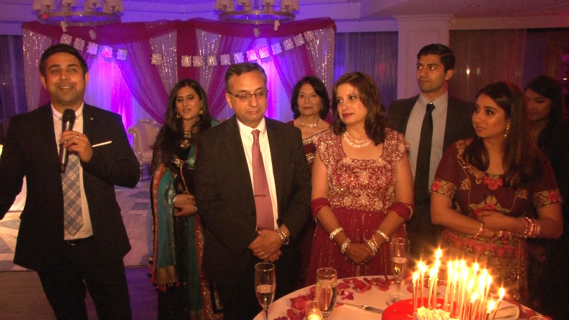 Sheraton Mahwah NJ Anniversary | Anu & Arun | Amit Speech