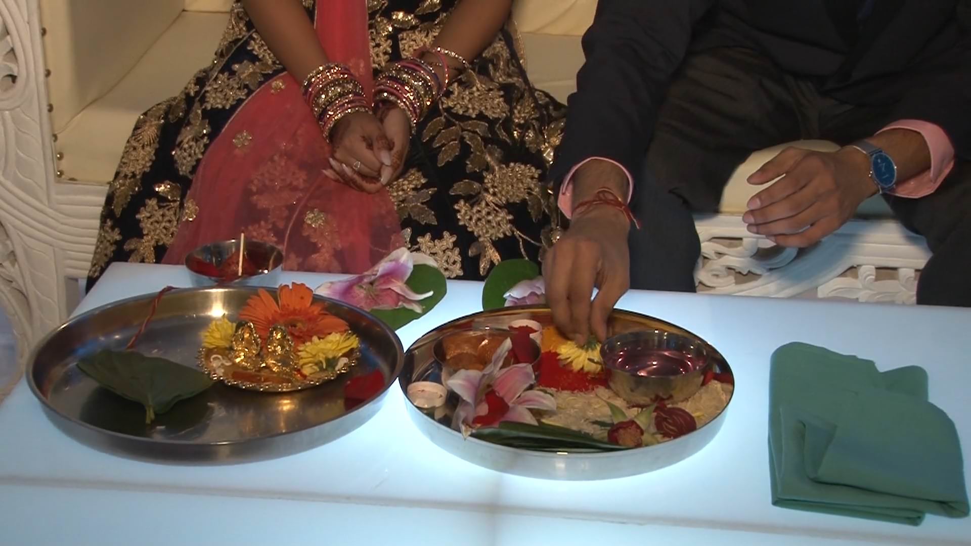 Deewan Banquet Piscataway NJ Engagement | Krishna & Nishant | Rituals